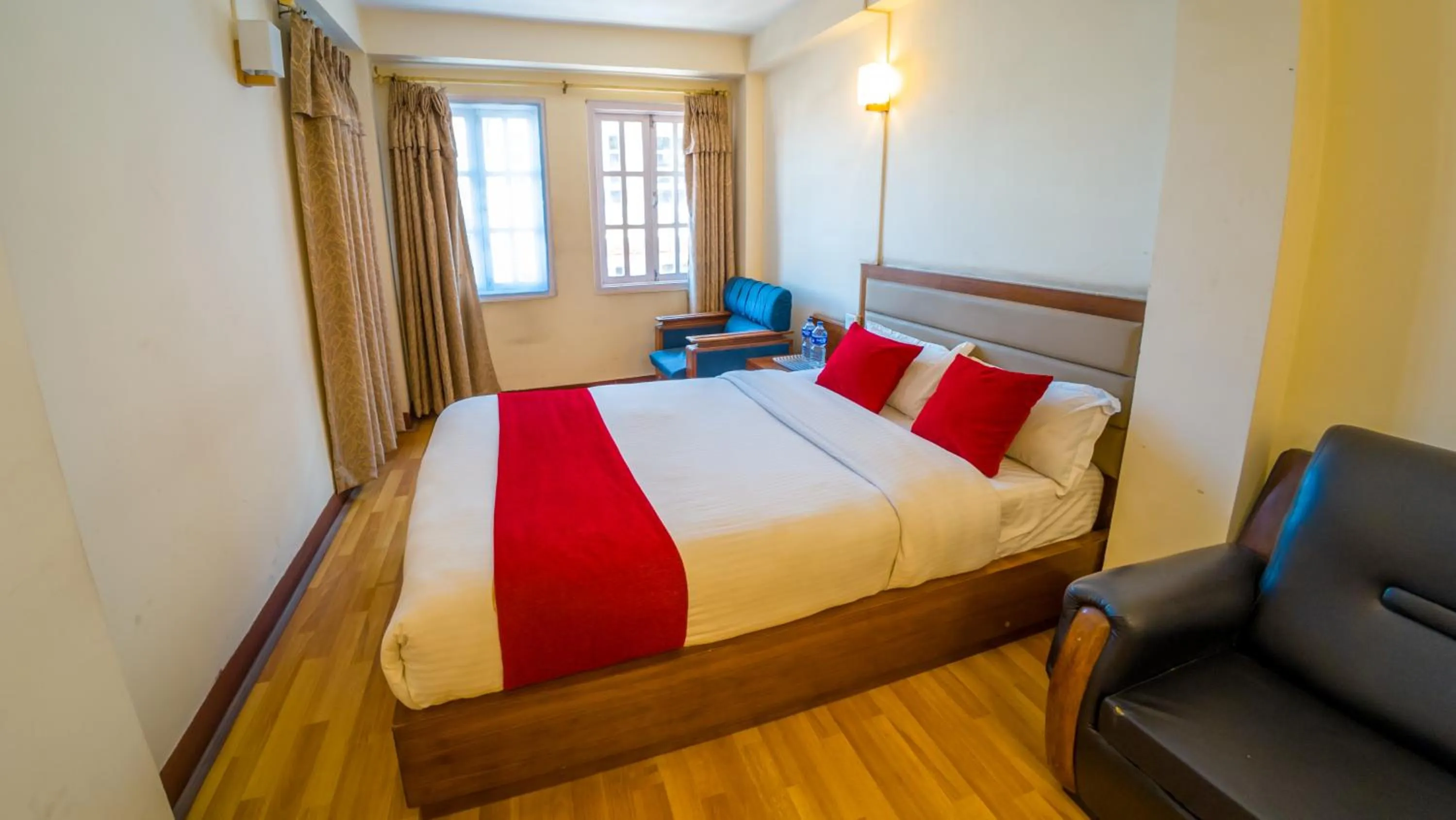 Bed in Durbar Guest House