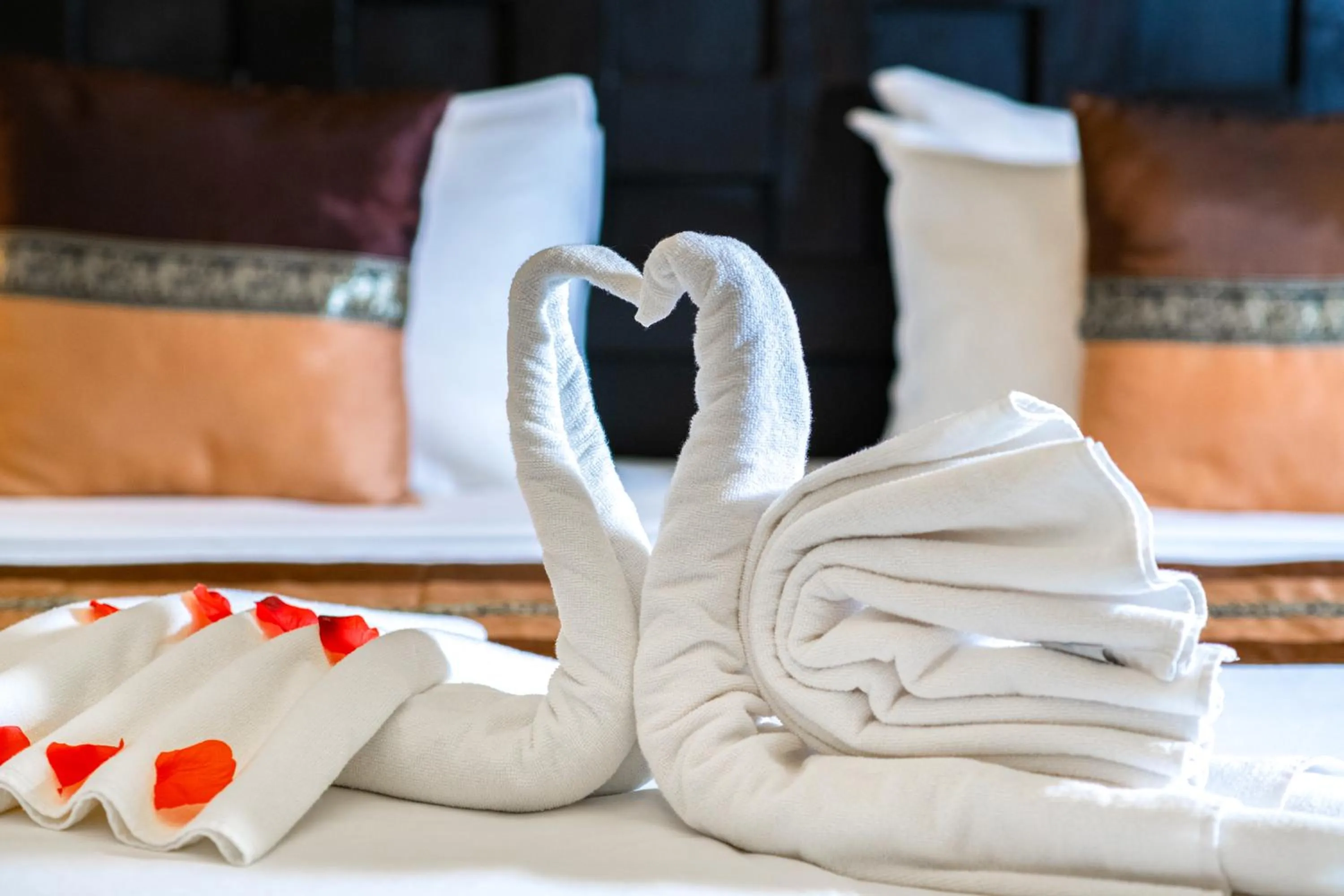 Bed in Andrassy Thai Hotel