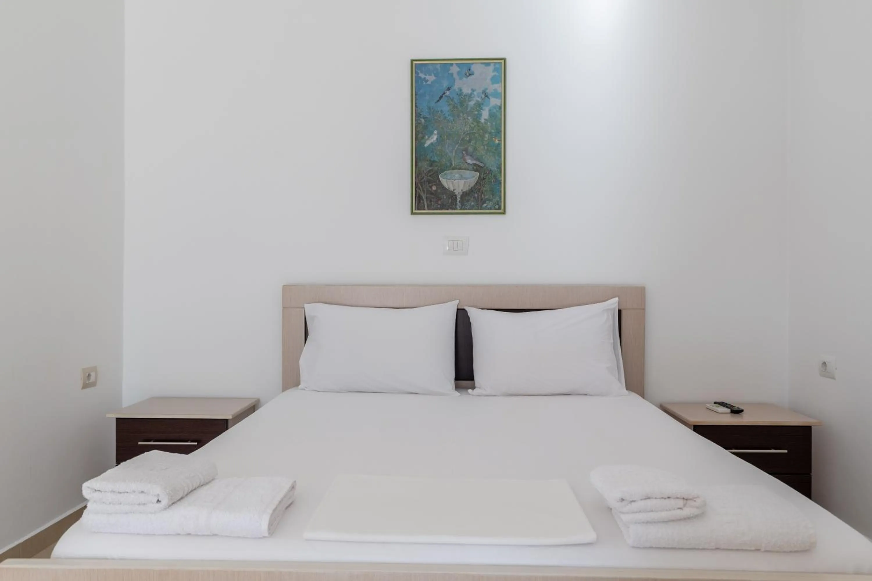 Bed in Apartments Aktea