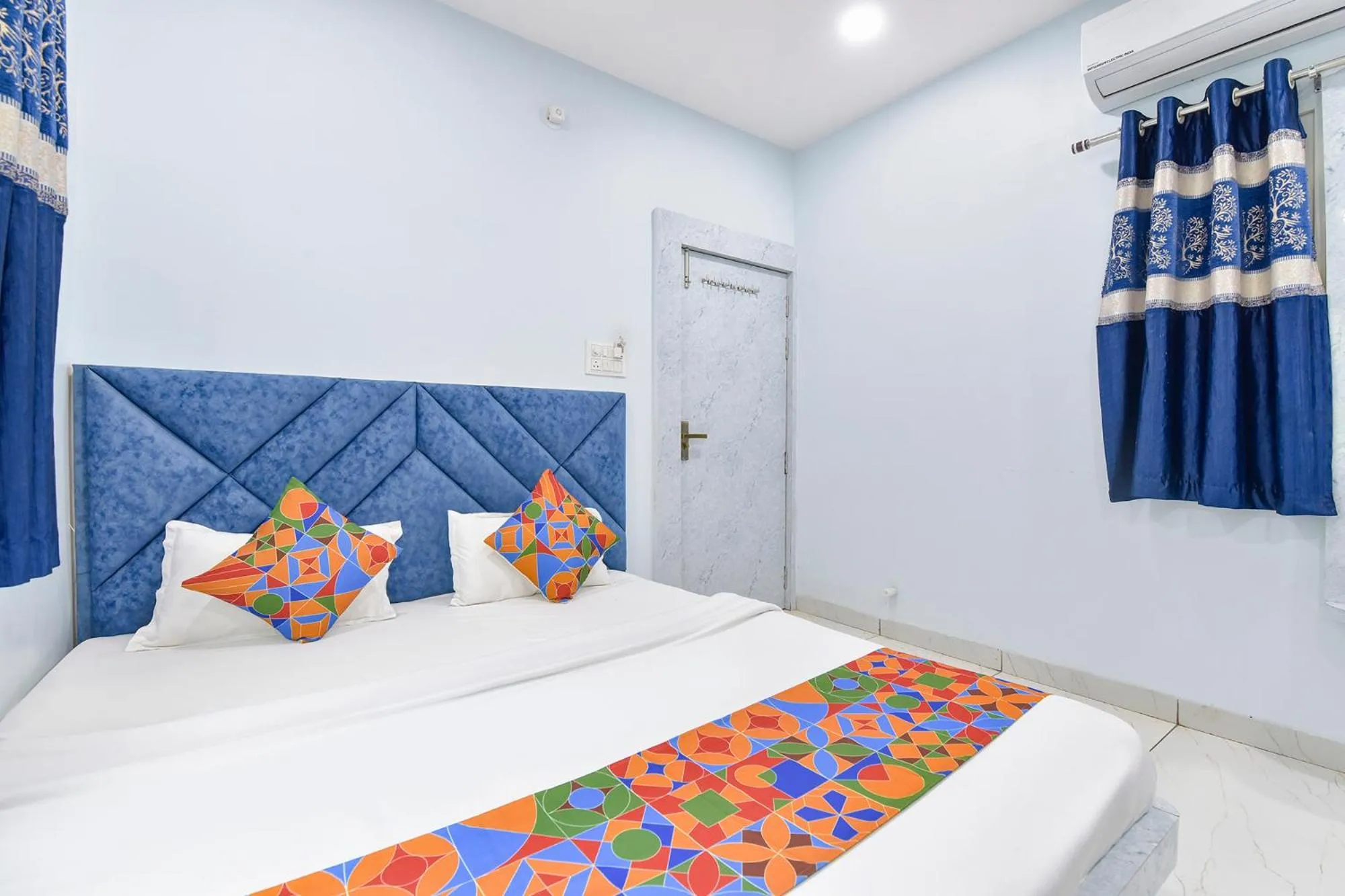 Bedroom, Bed in FabHotel Somnath