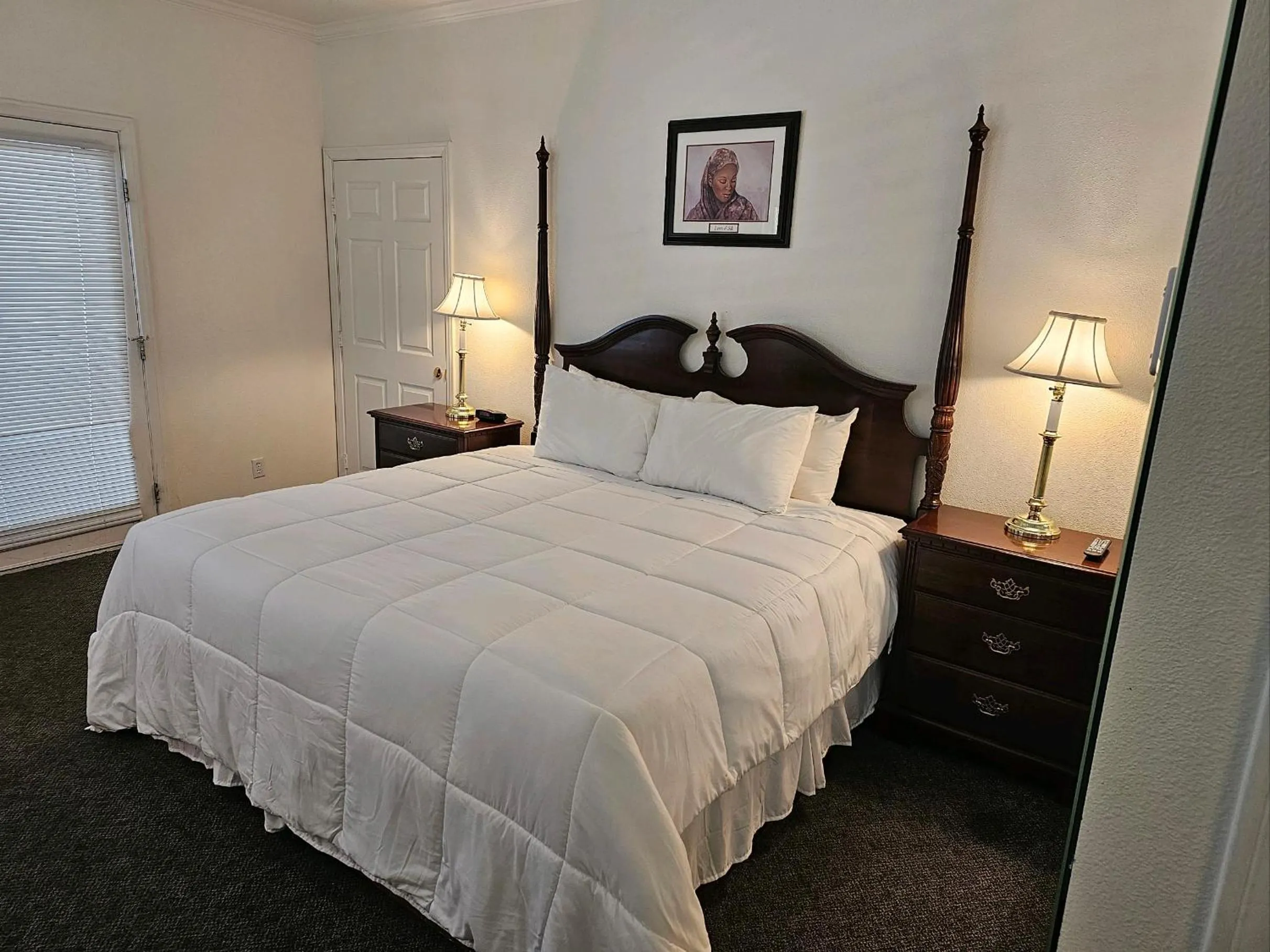 Bed in Alhatti Christian Resort