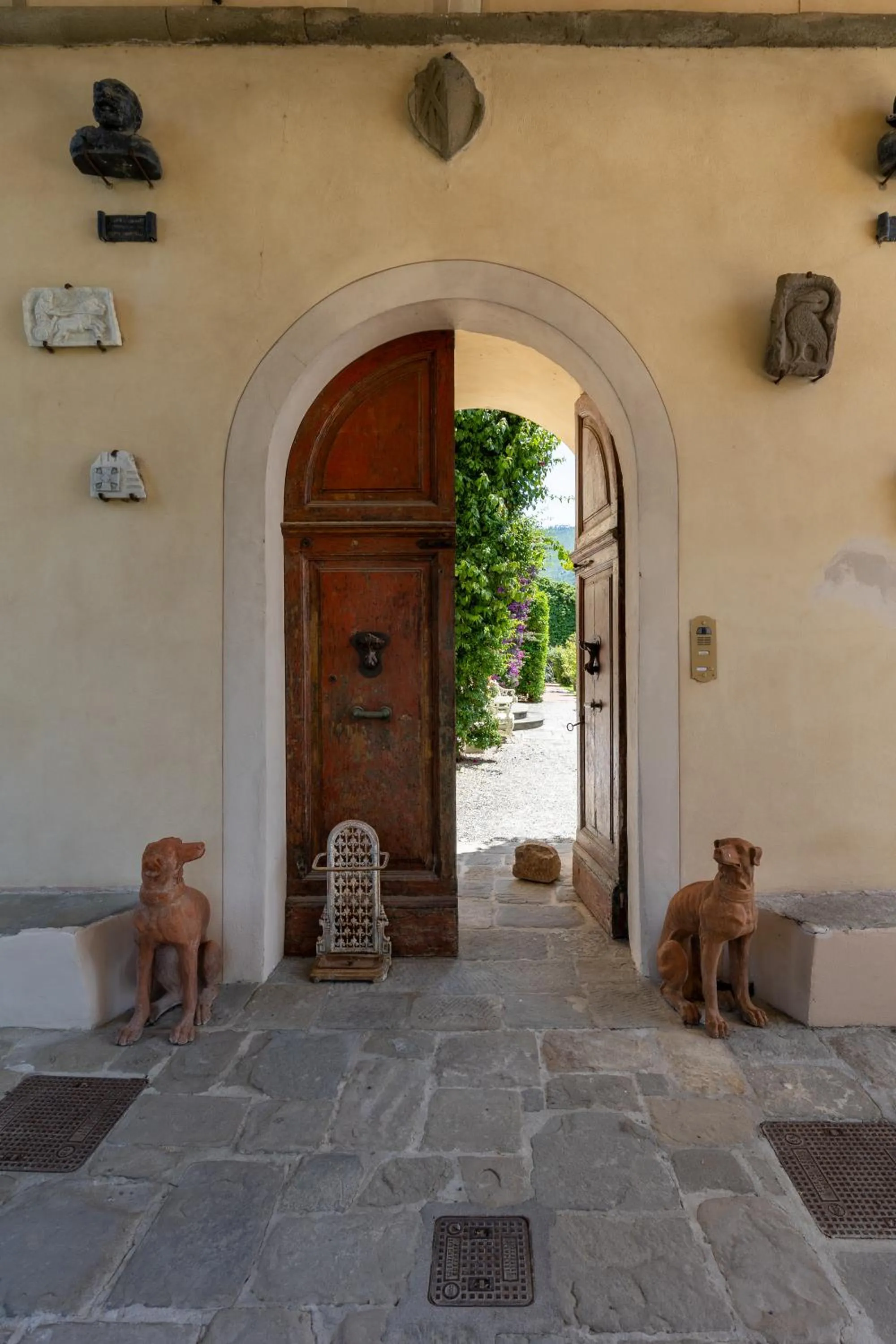 Facade/entrance in Villa Scorzi - Relais de Charme