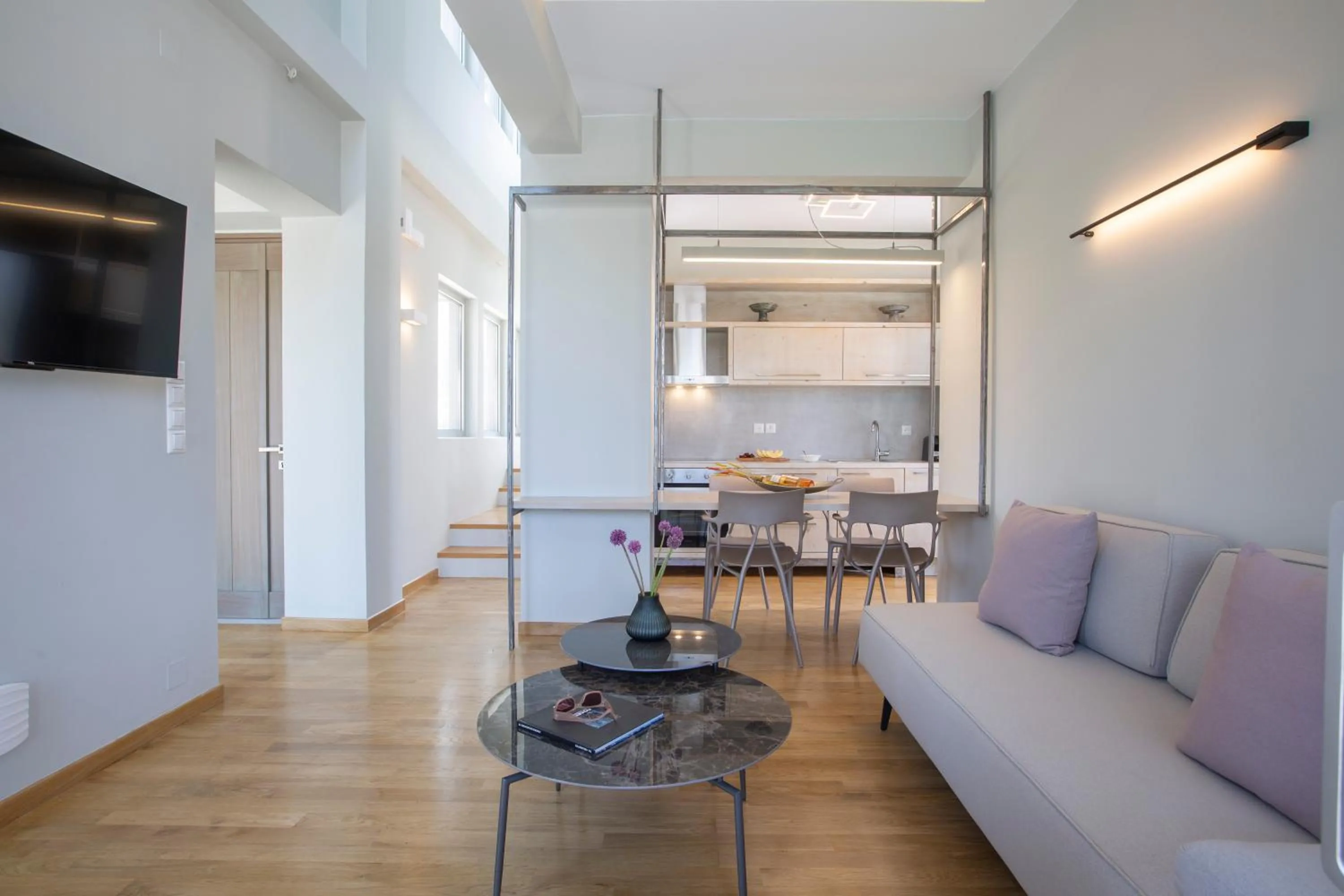Seating area in Thines villas