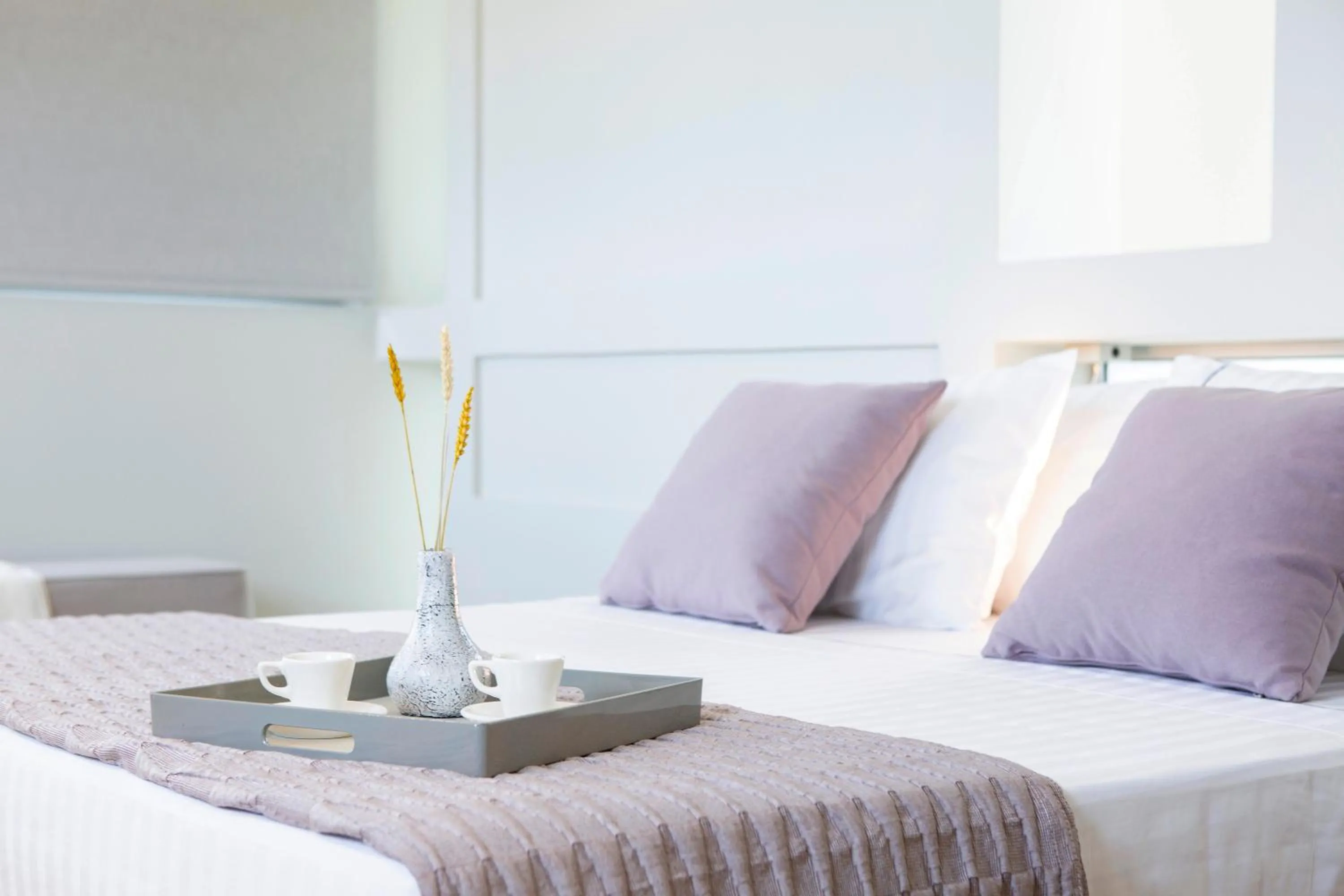 Bedroom, Bed in Thines villas