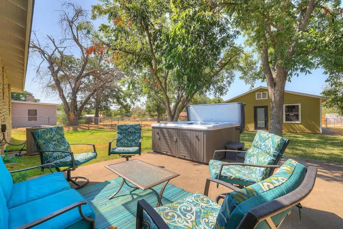 Patio in Fredericksburg Speakeasy