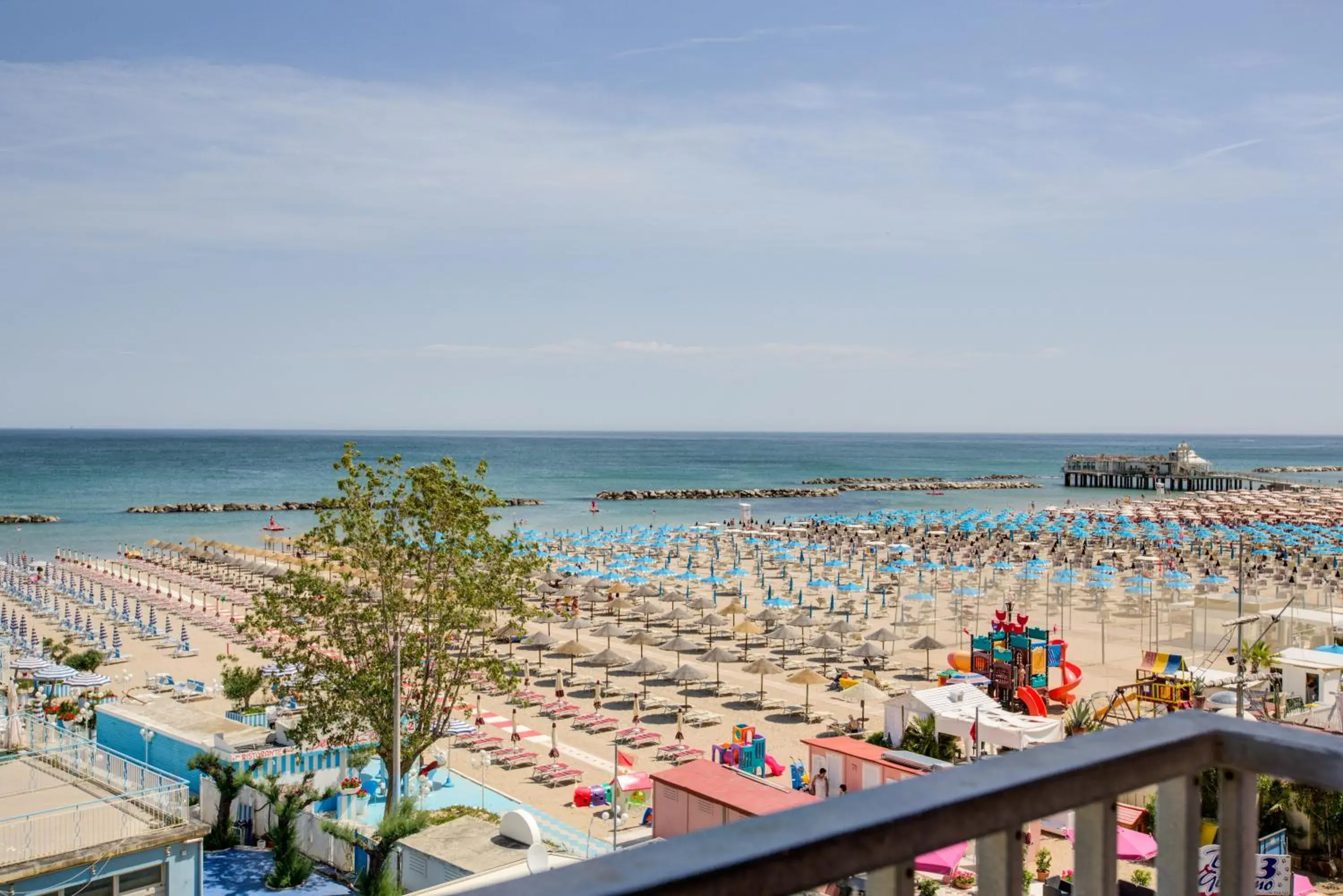 Sea view, Beach in Hotel Olympia