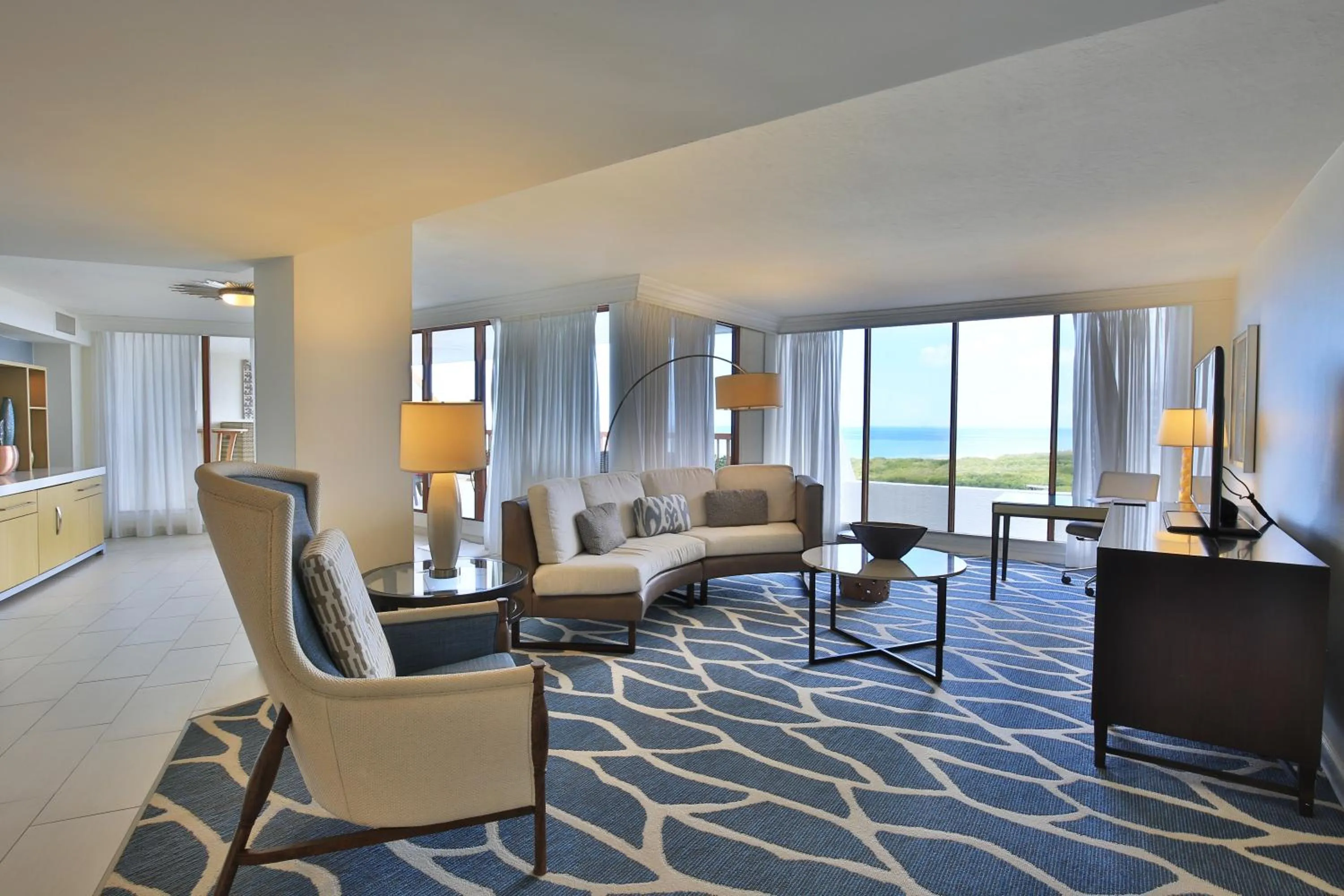 Living room in Naples Grande Beach Resort