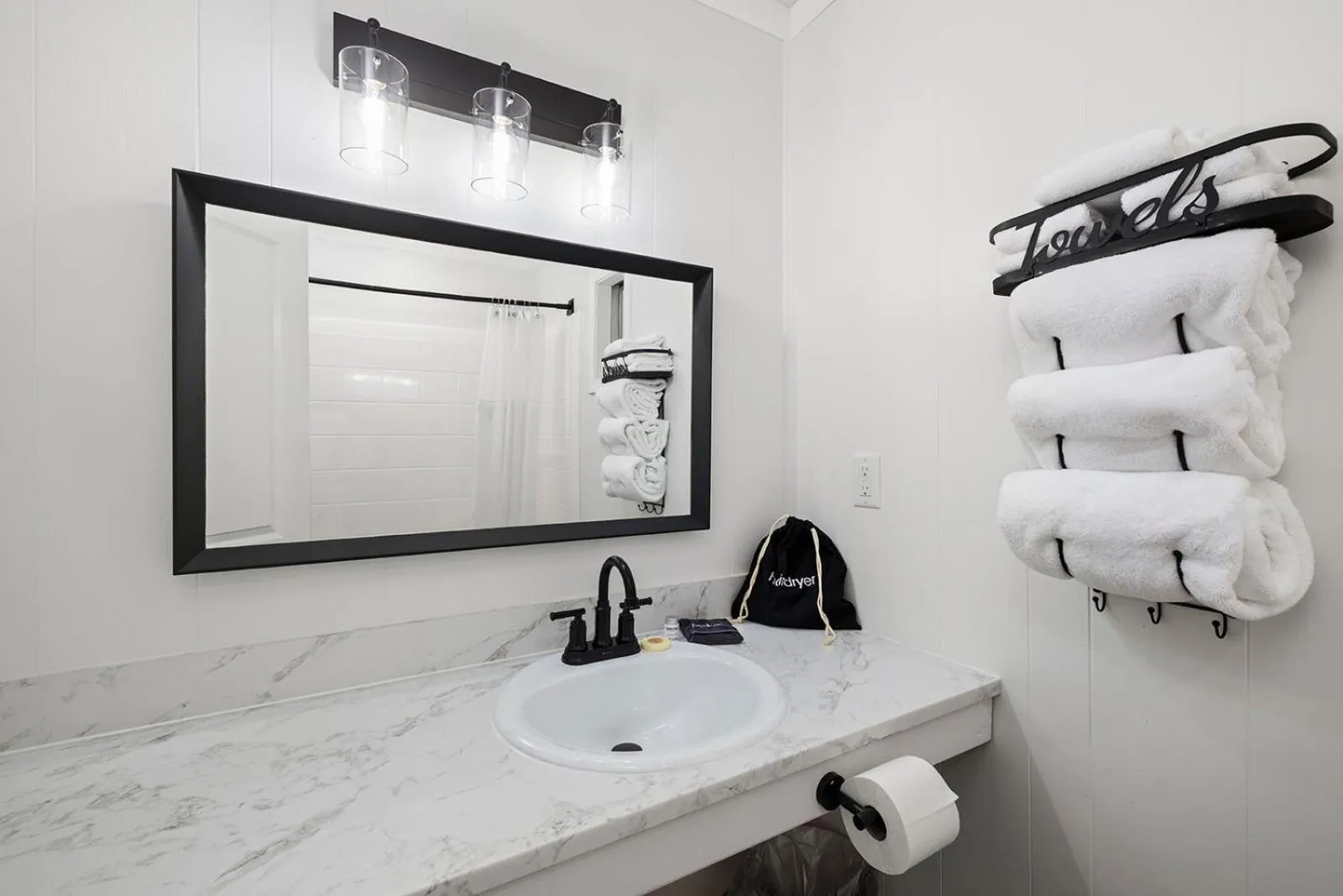 Bathroom in The Lofts on Indian Point - Near Silver Dollar City