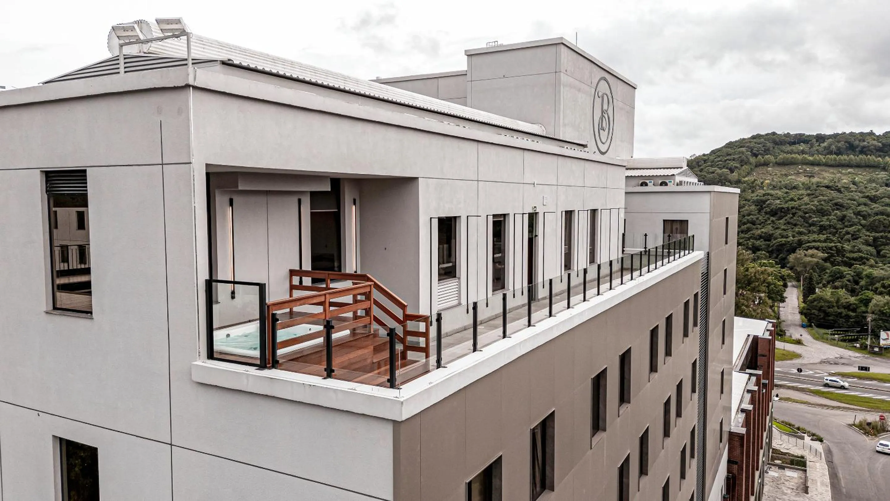 Property building in Plaza Hotel & Boulevard Convention - Vale dos Vinhedos