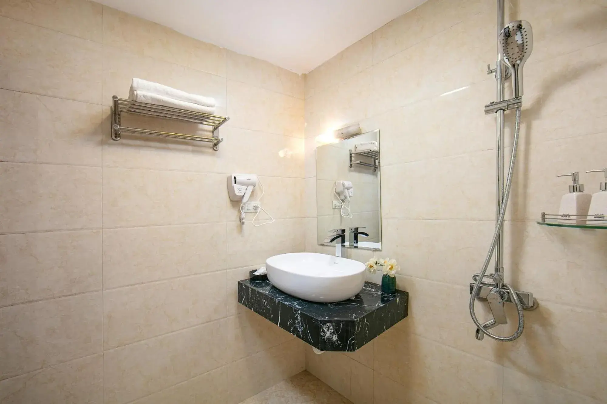 Bathroom in Silk Hanoi Moment Hotel & Spa - Hanoi Old Quarter Bathroom in Silk Hanoi Moment Hotel & Spa - Hanoi Old Quarter