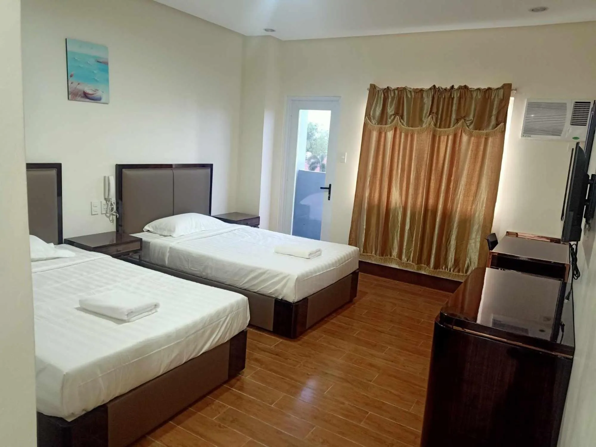 Bed in ASIA JEM HOTEL - GAPAN CITY