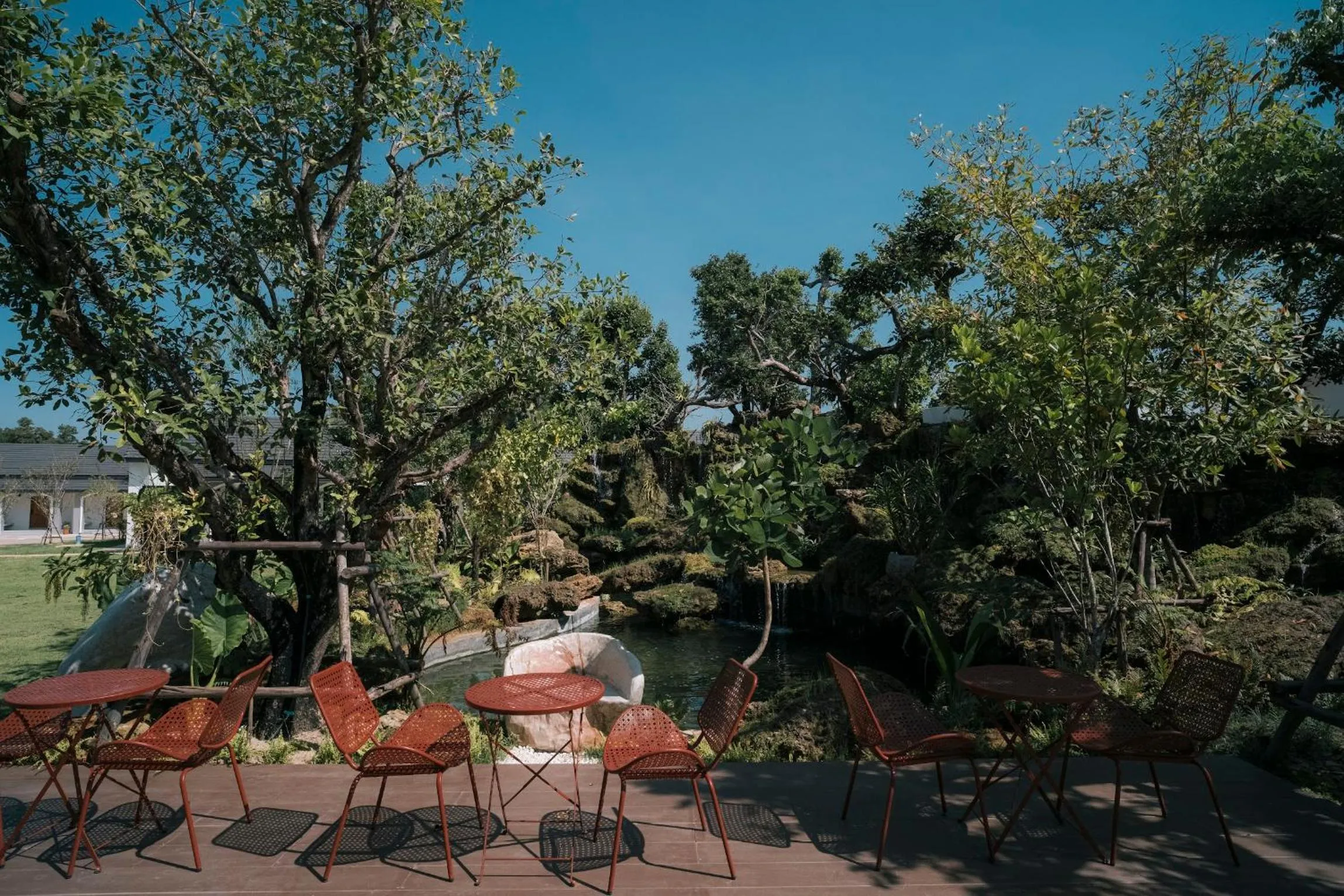 Garden view in Chor Grande Resort