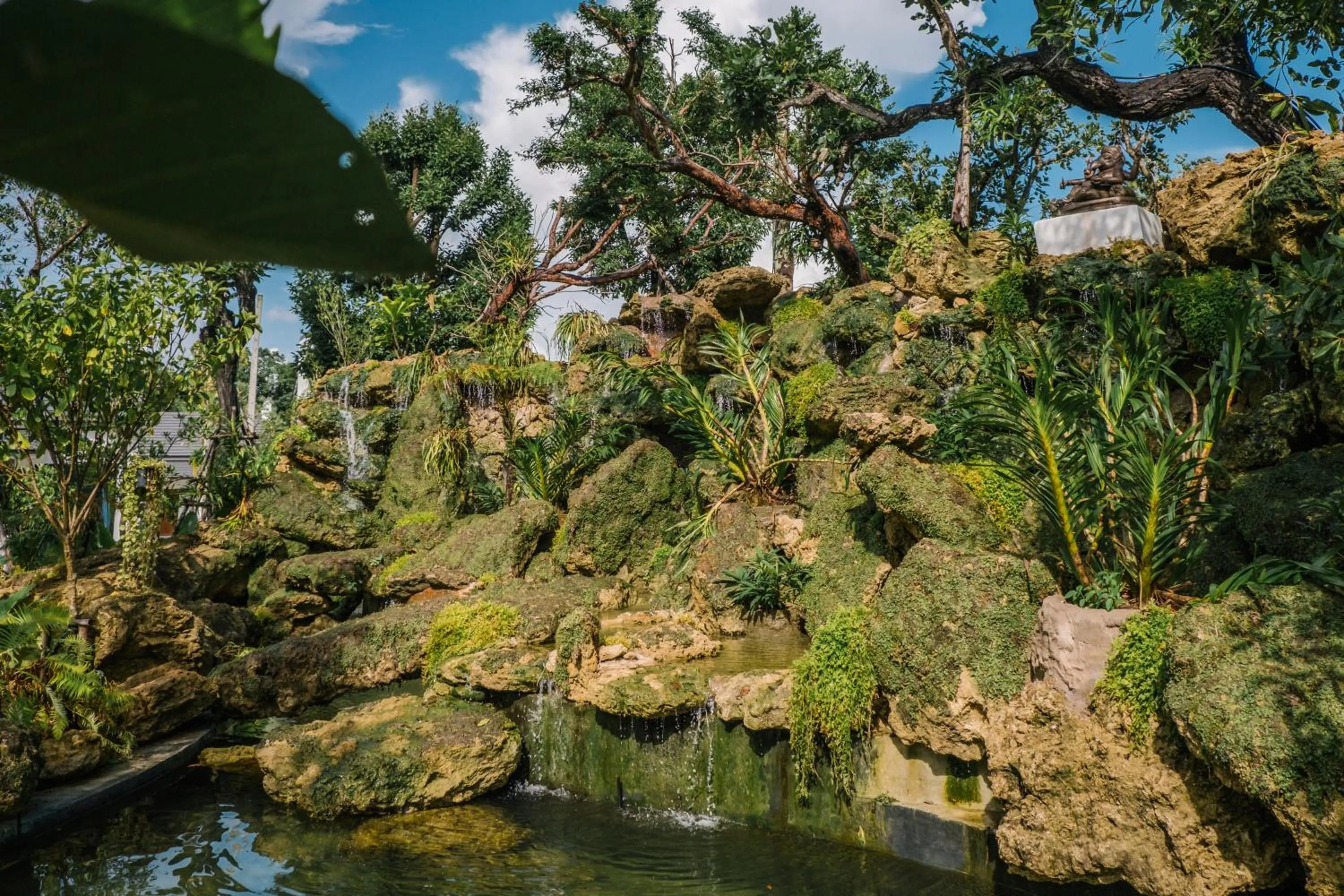 Garden view in Chor Grande Resort