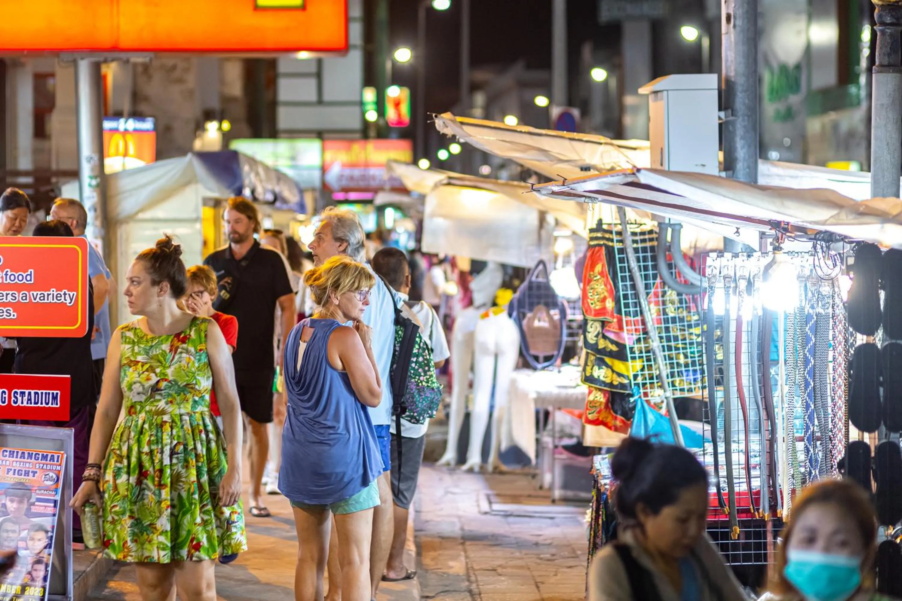 City view in L MINITEL at Night Bazaar Chiangmai