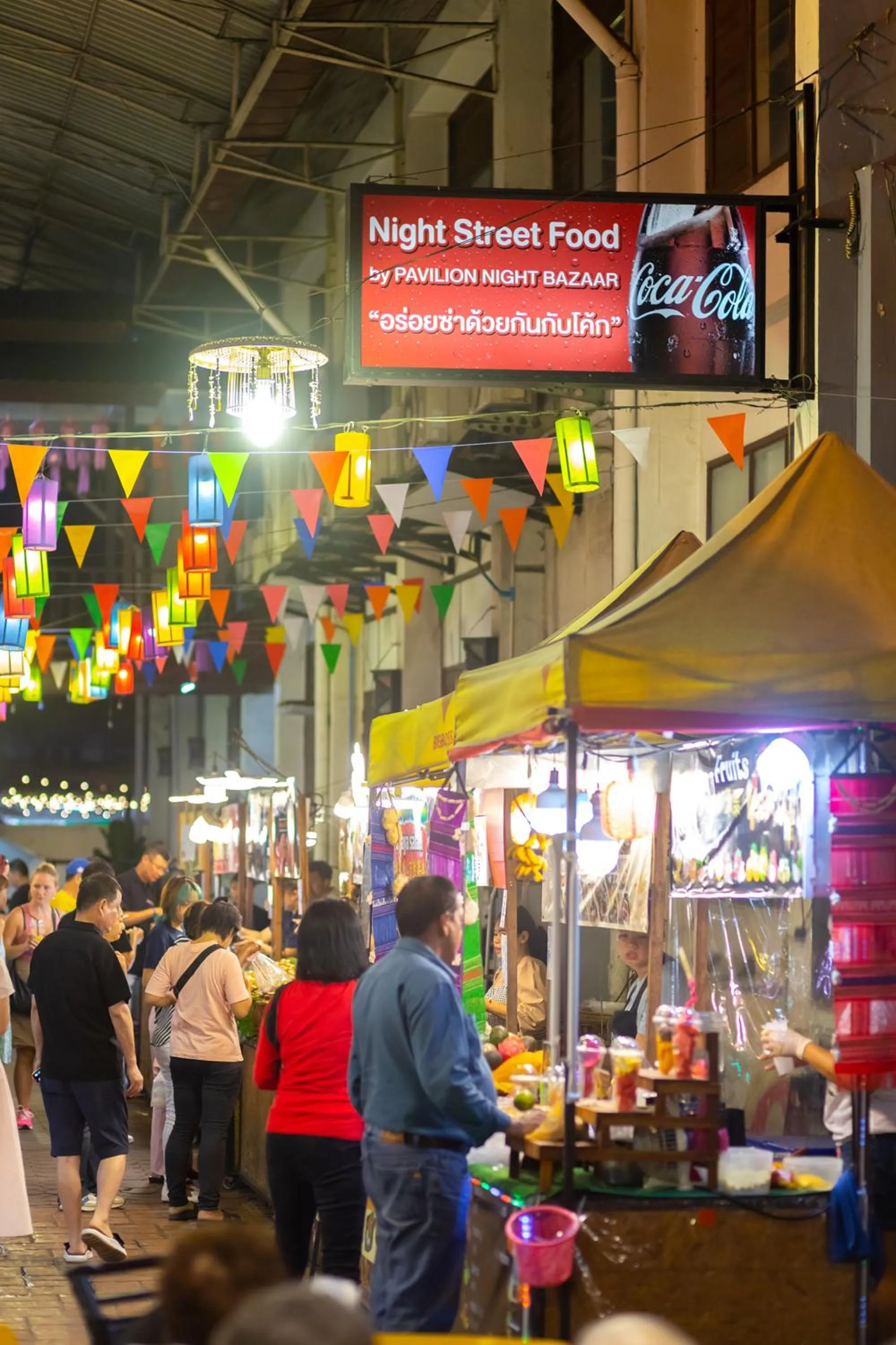 Shopping Area in L MINITEL at Night Bazaar Chiangmai