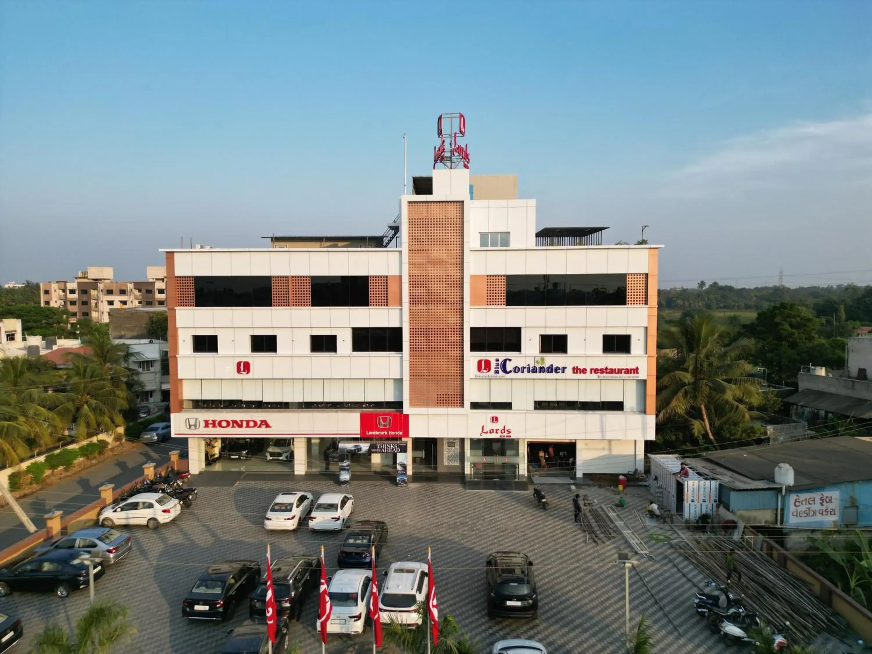 Property building in Lords Eco Inn Navsari Property building in Lords Eco Inn Navsari