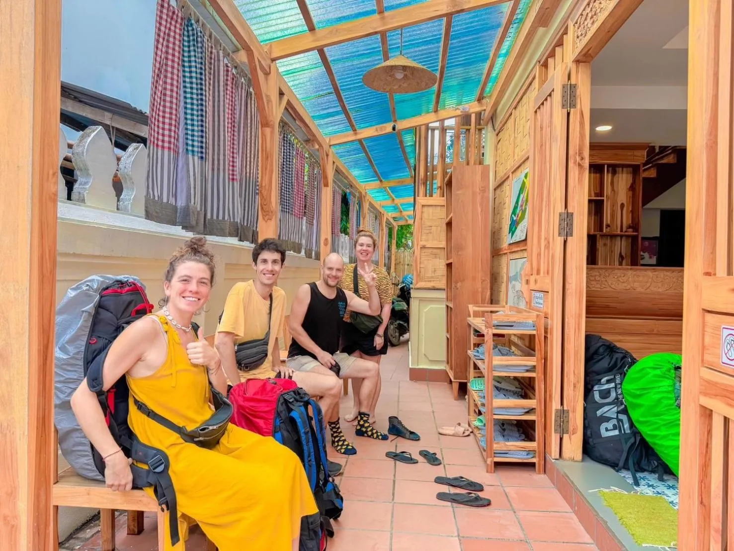 Balcony/Terrace in Luang Phasouk Hotel