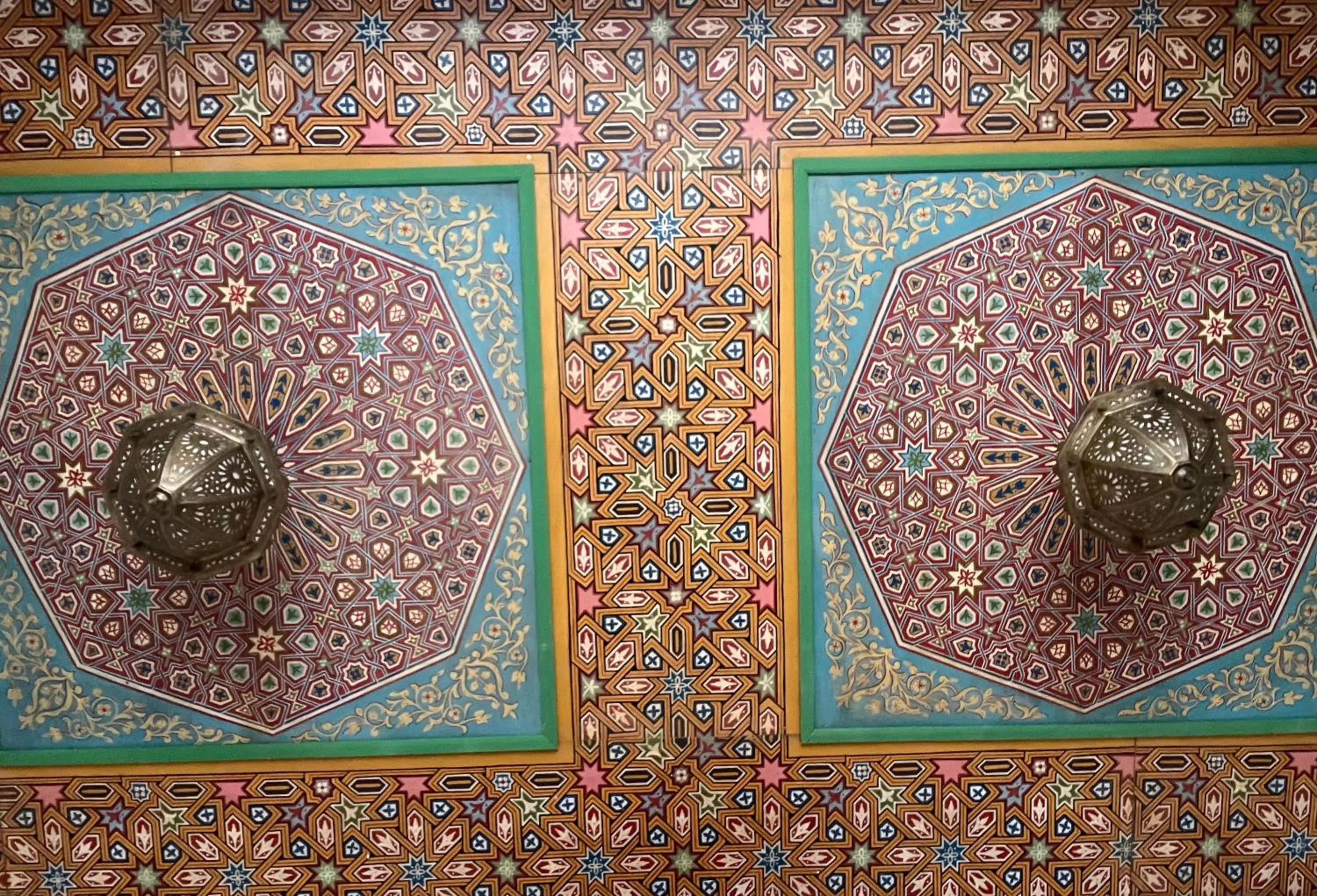 Decorative detail in Riad Tafoukt Palace