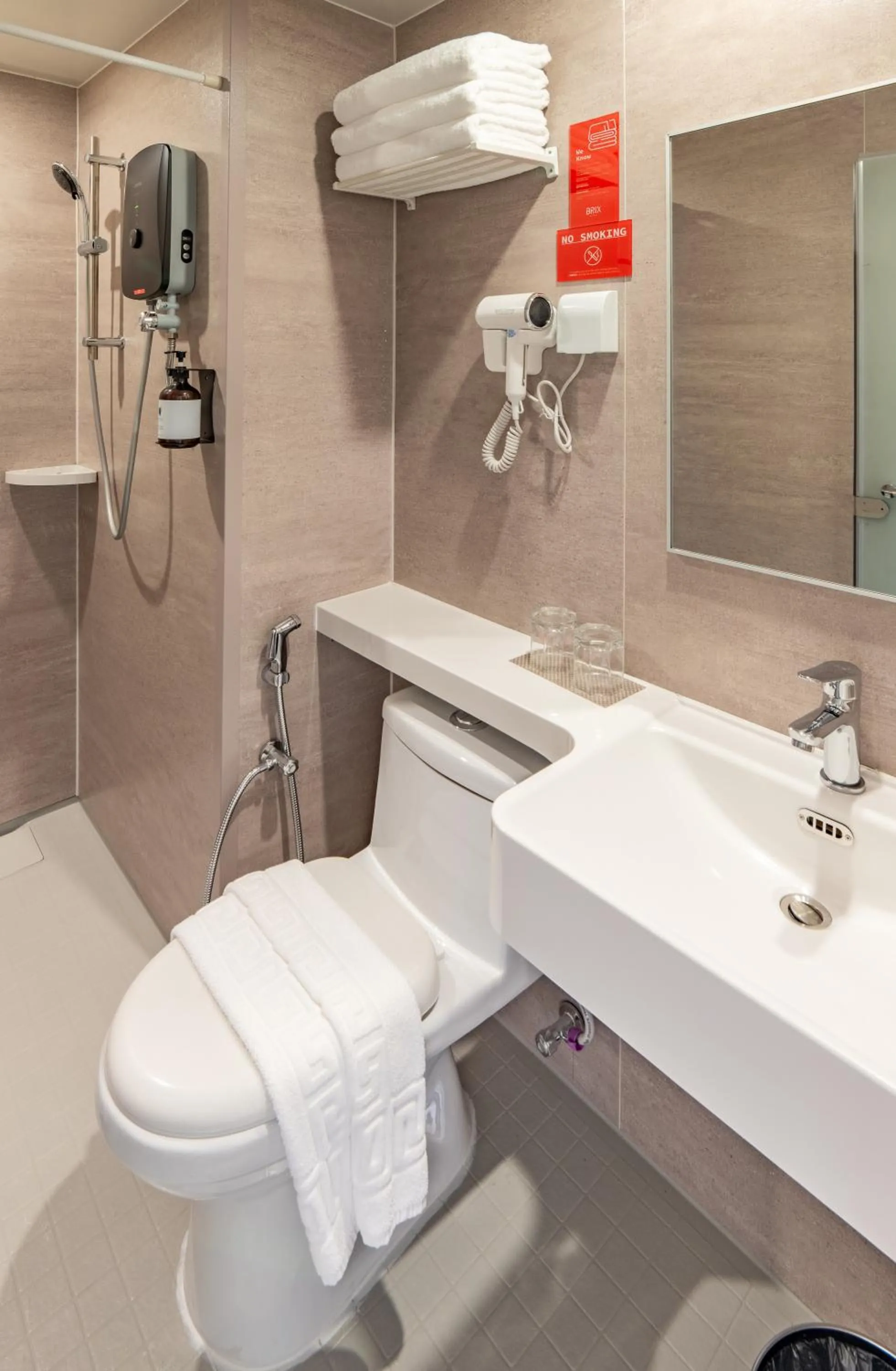 Bathroom in BRIX KLIA By Pinetree