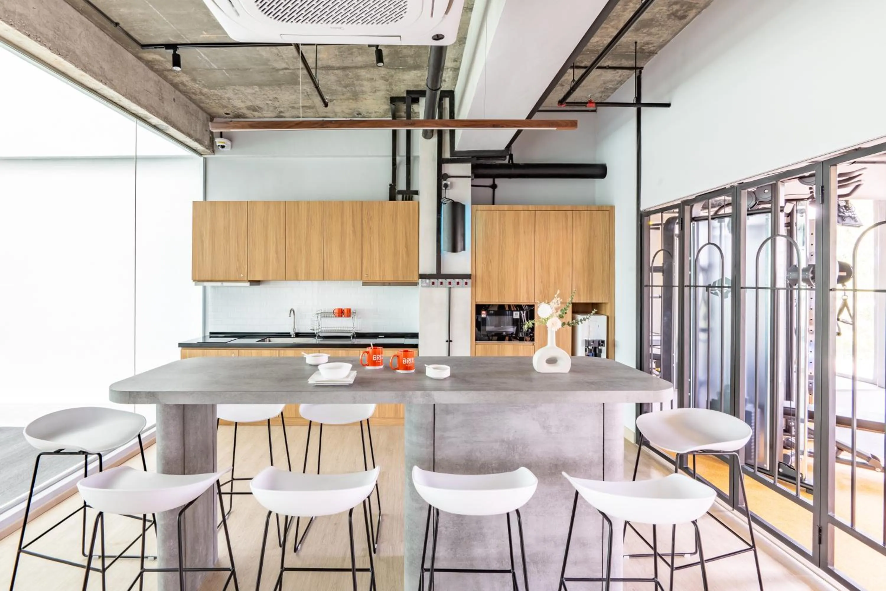 Kitchen or kitchenette in BRIX KLIA By Pinetree