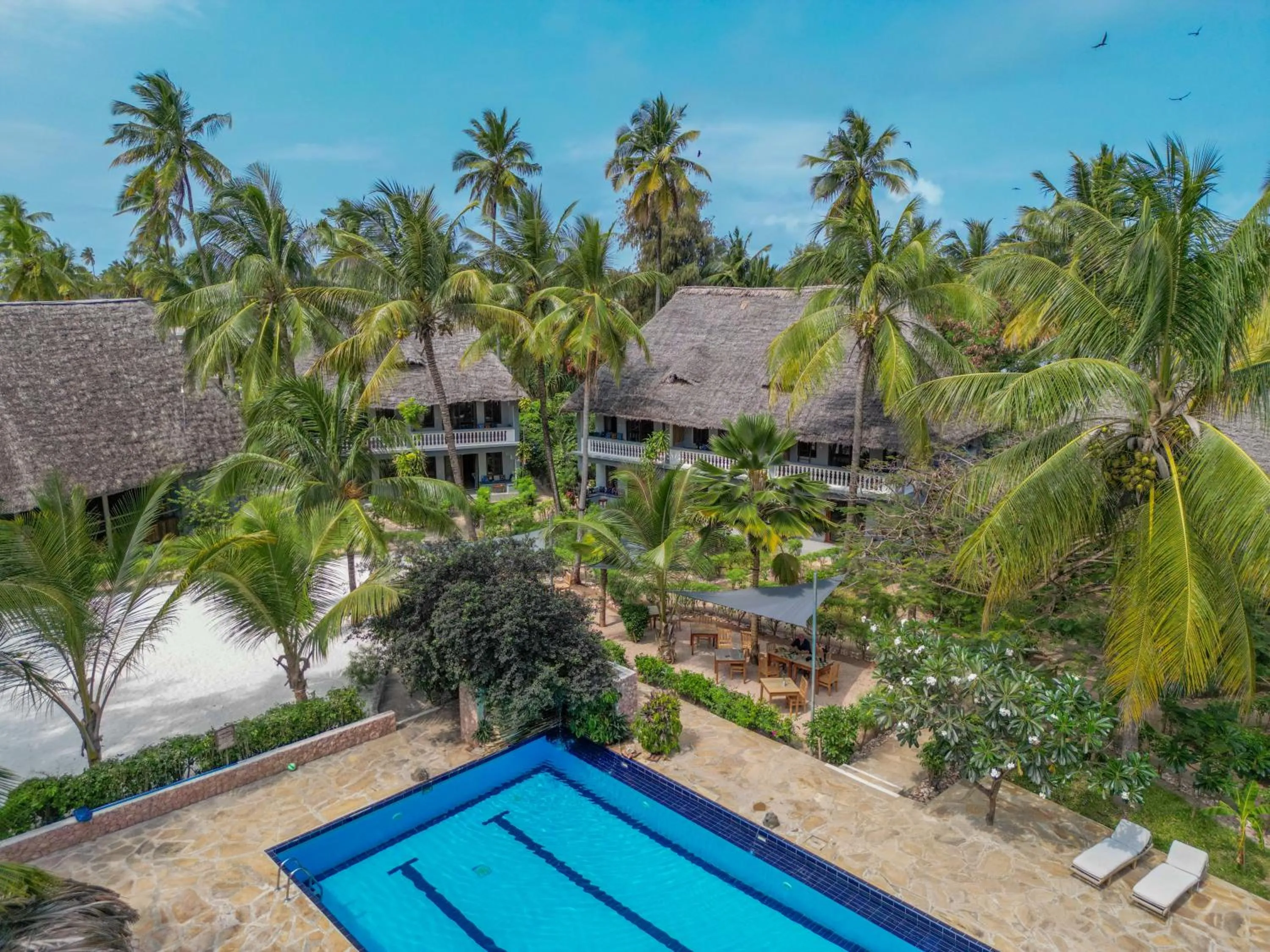 Natural landscape in Michamvi Sunset Bay