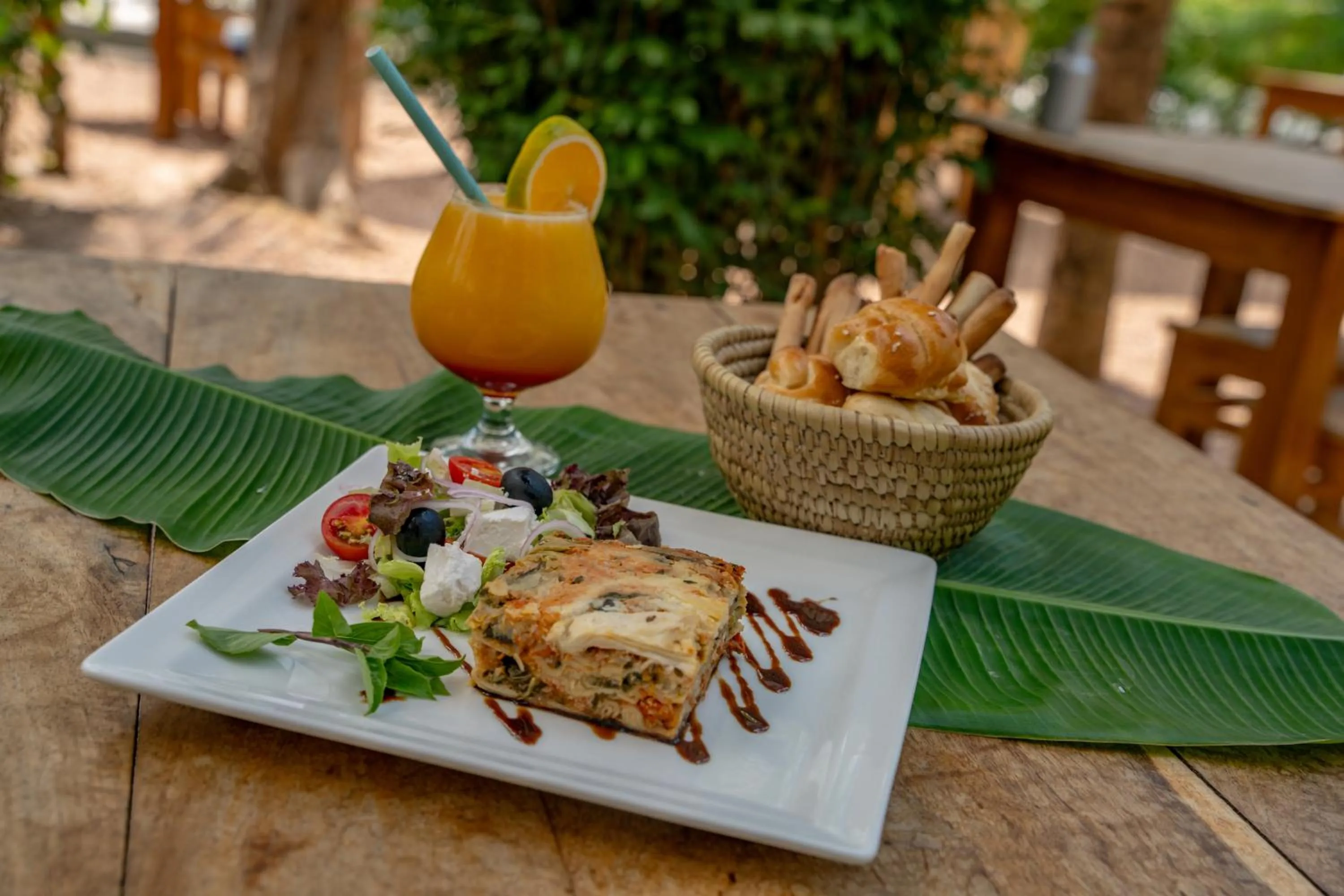 Food and drinks in Michamvi Sunset Bay