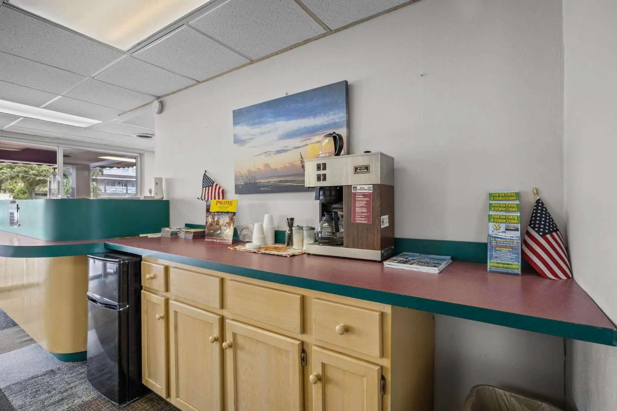 Lobby or reception in The Red Tree Inn
