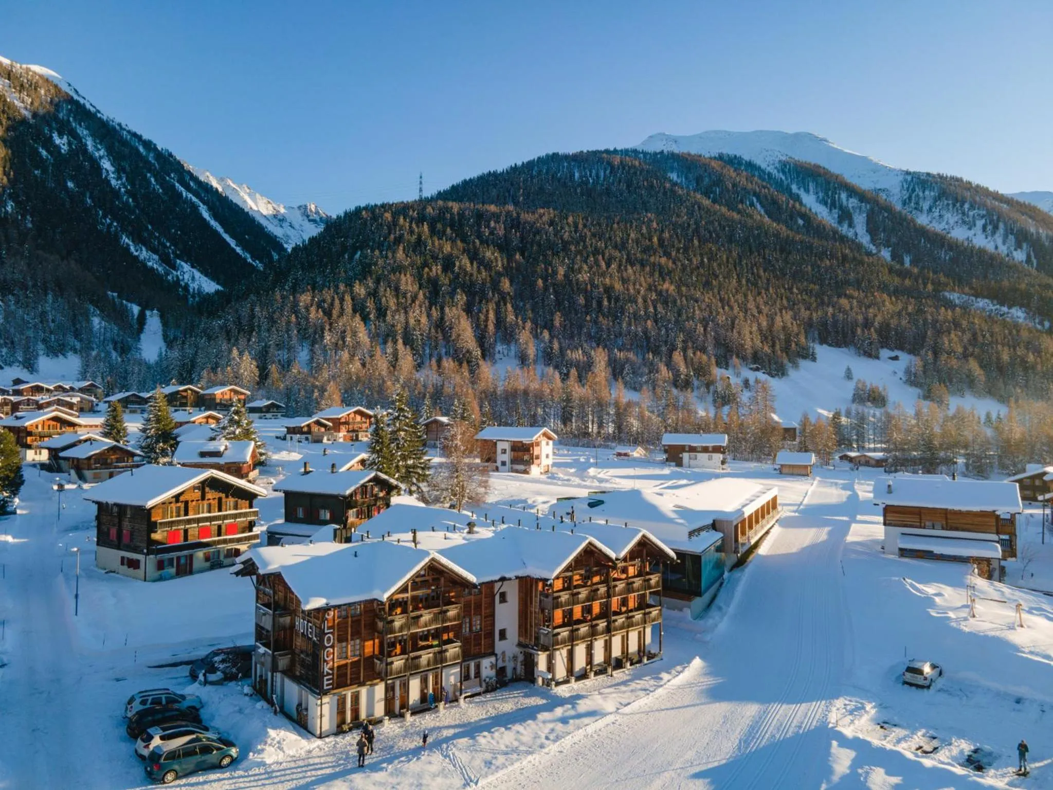 Property building in Hotel Glocke