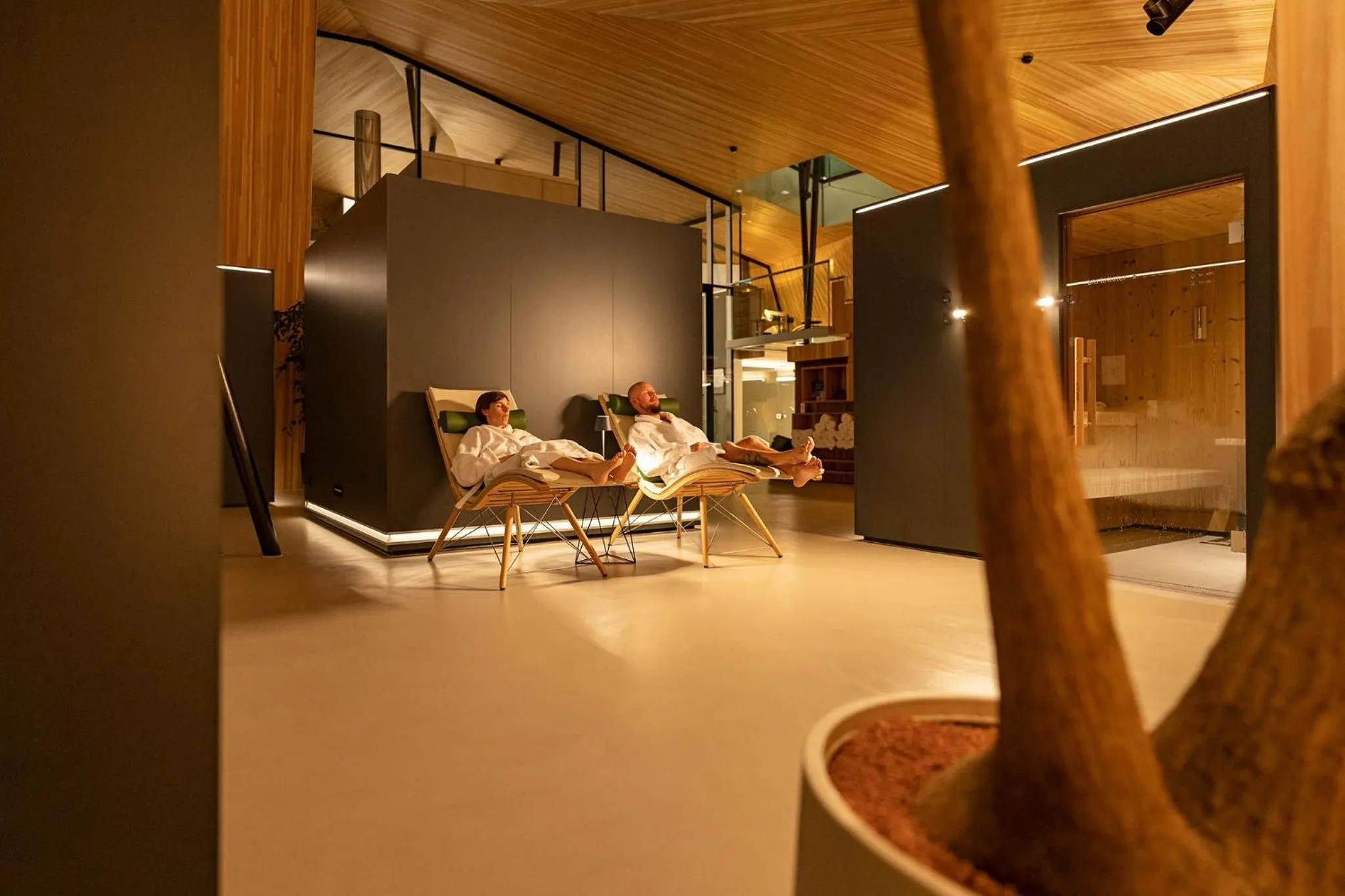 Sauna in Hotel Glocke