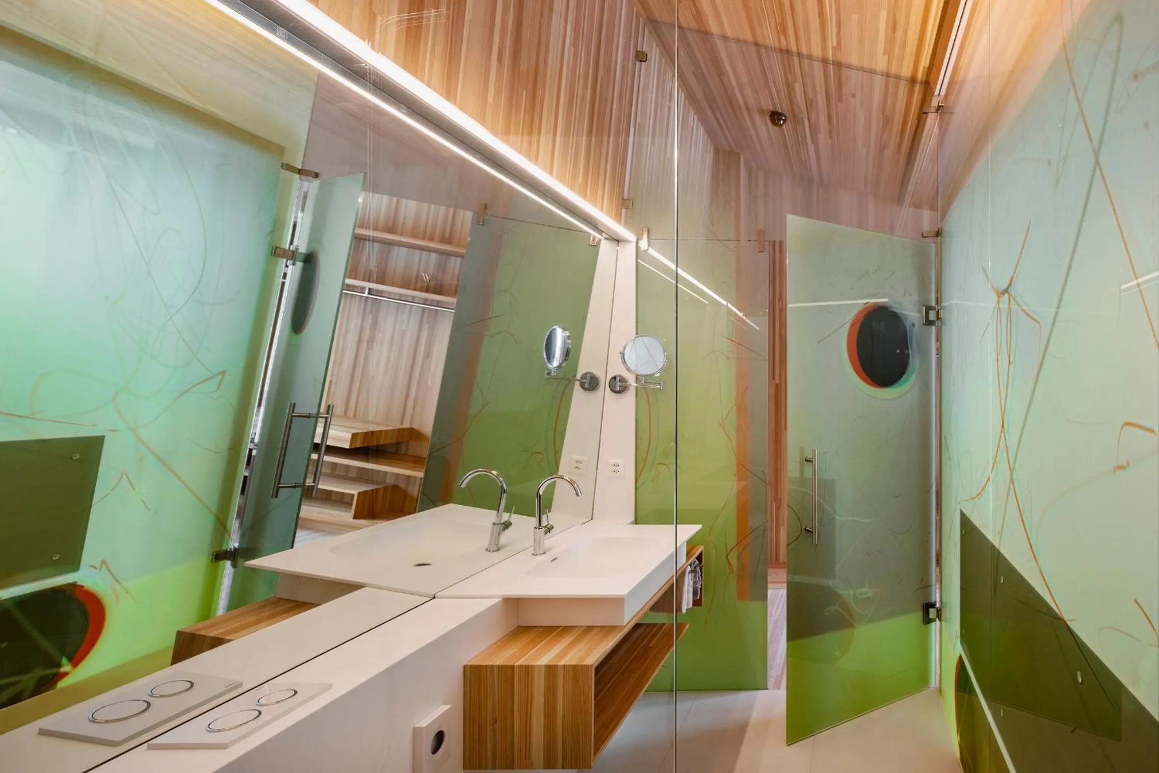 Bathroom in Hotel Glocke