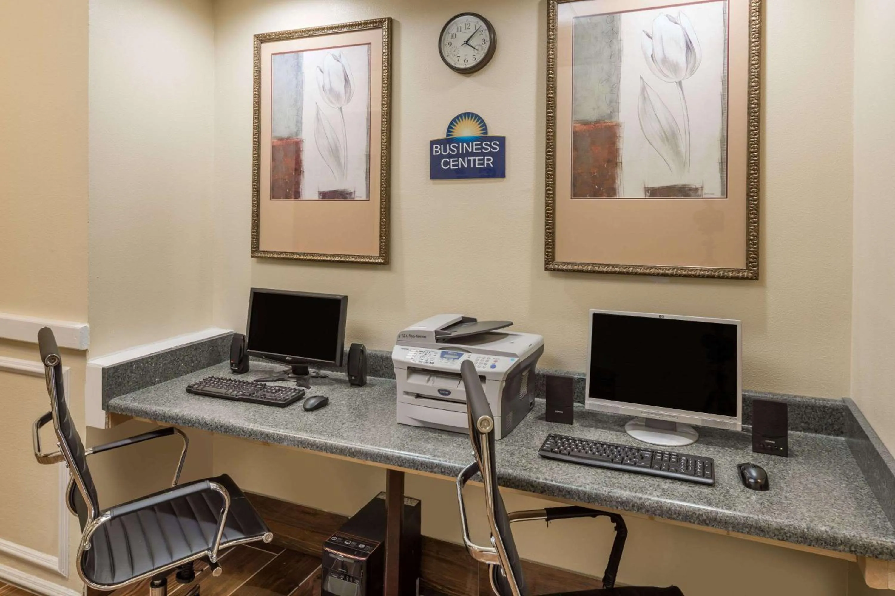 On site in Days Inn by Wyndham Madison