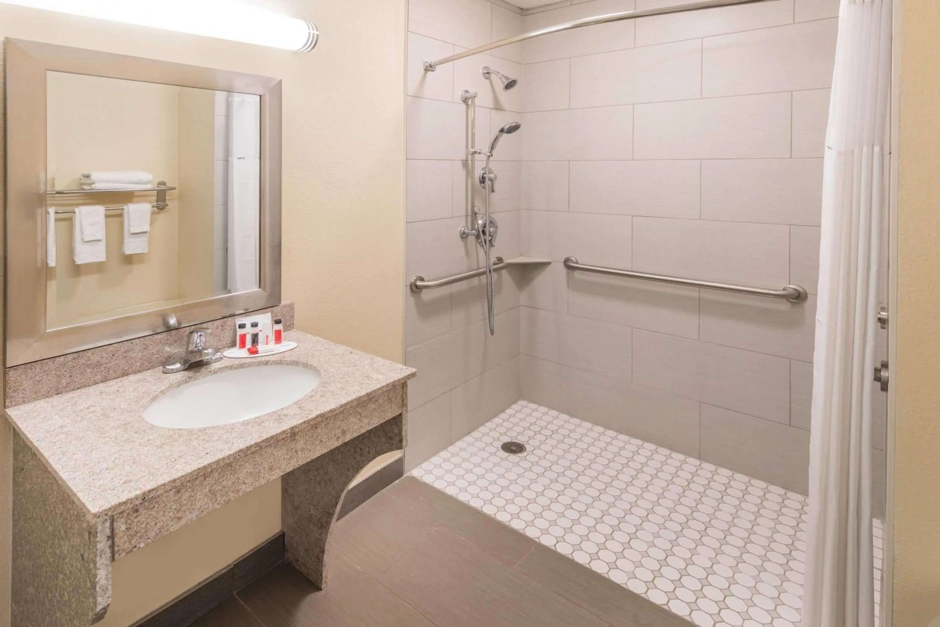 Shower in Days Inn by Wyndham Madison