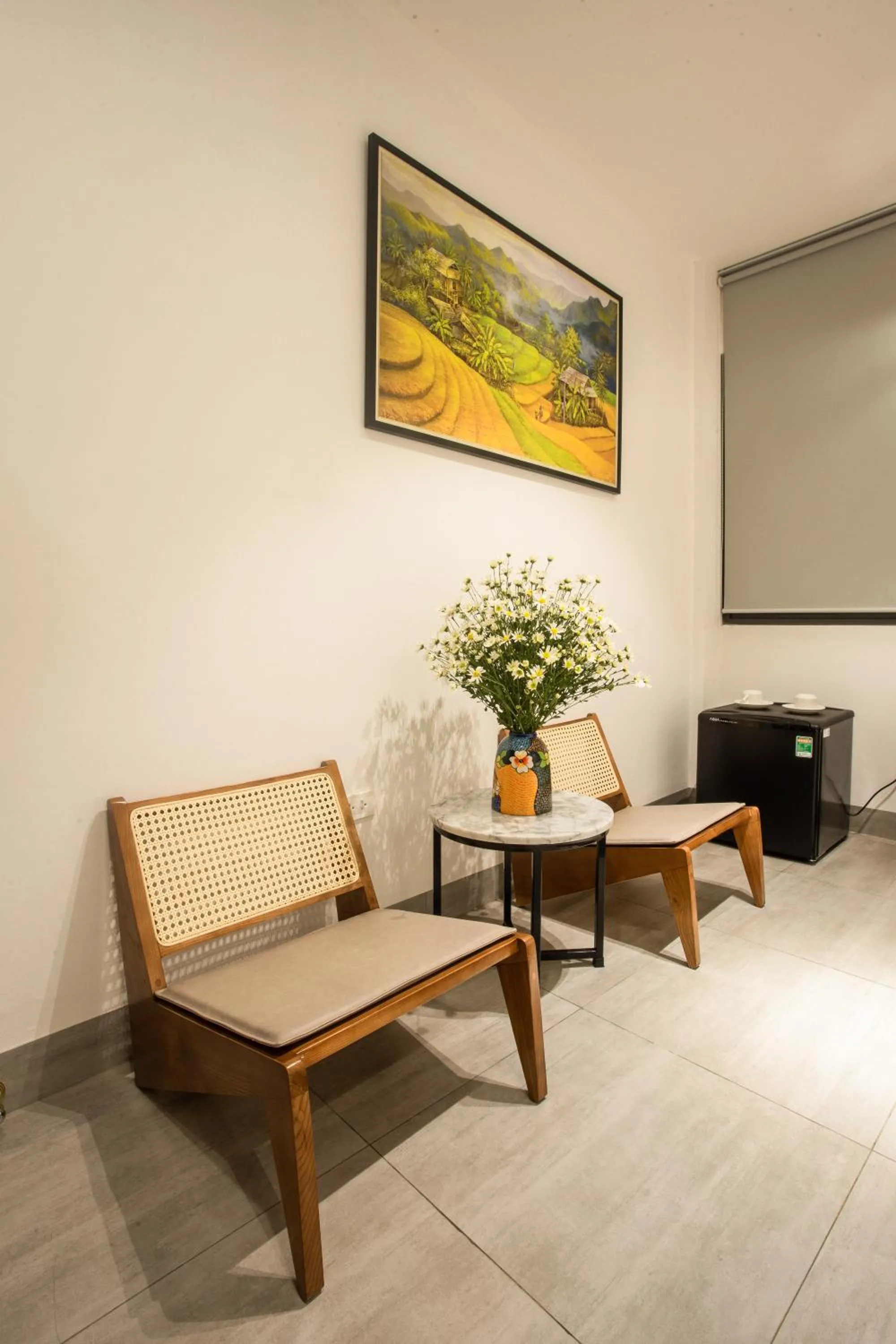 Seating area in Lanha Hotel - Homestay