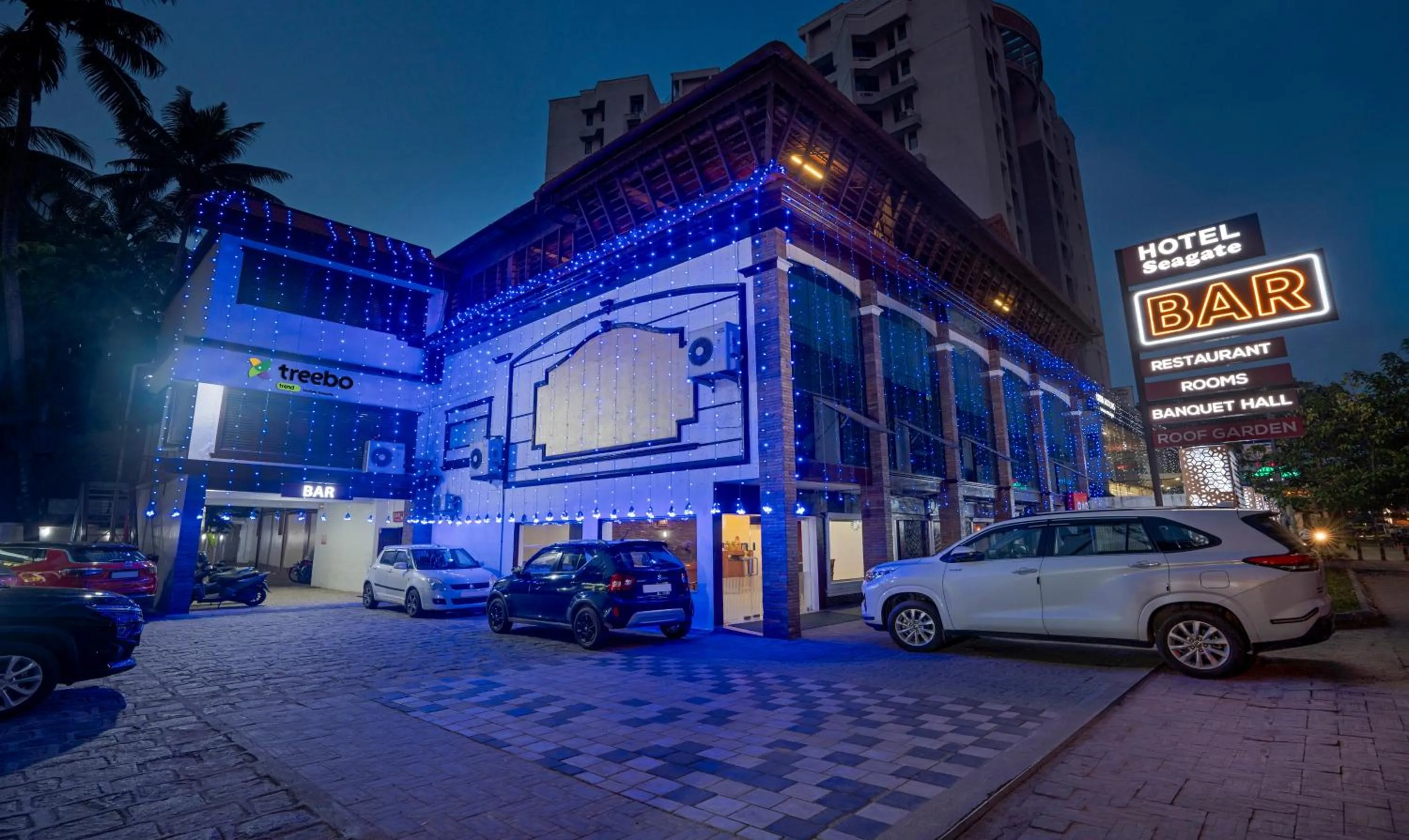 Facade/entrance in Treebo Seagate