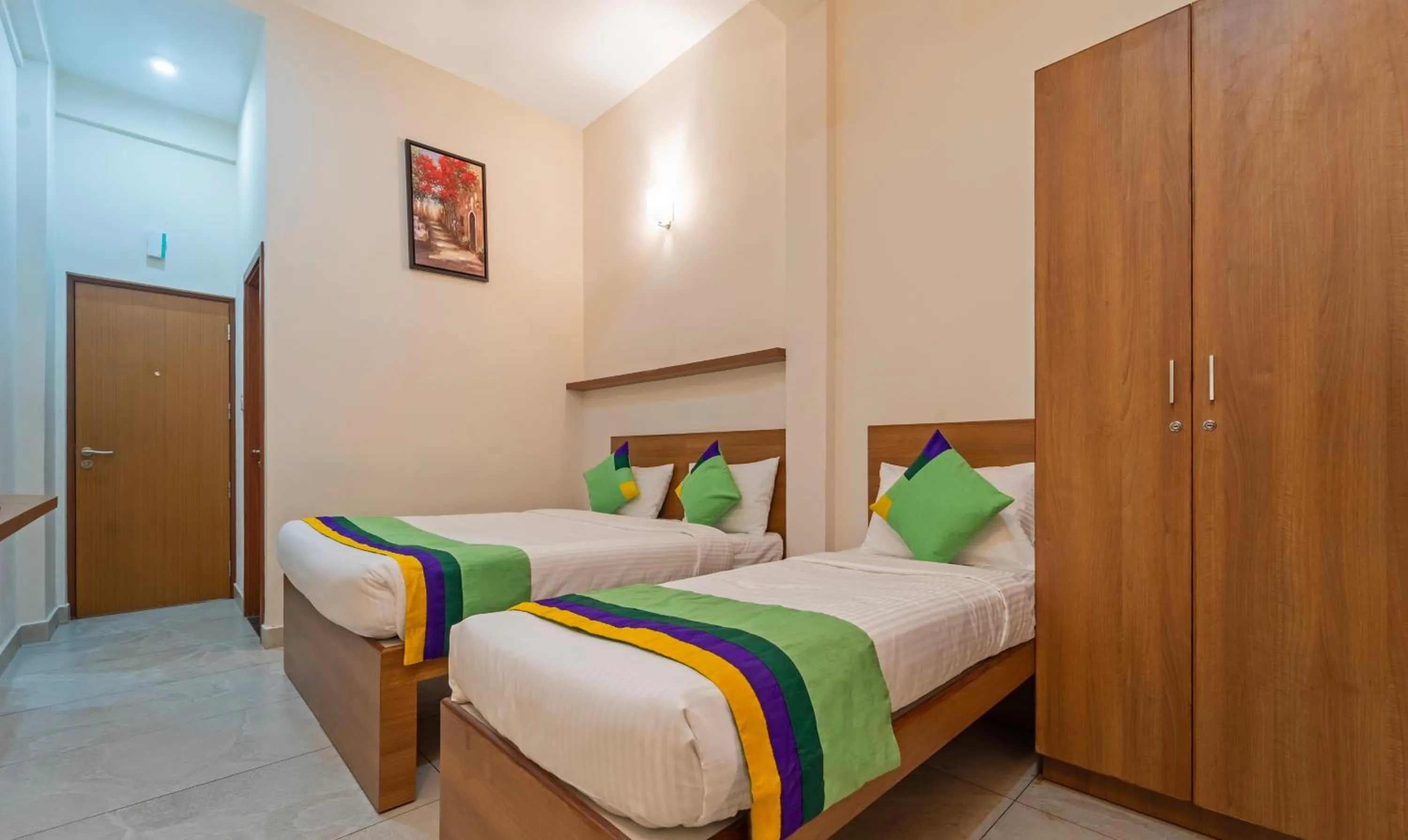 Bedroom, Bed in Itsy Hotels Avani Stays, Vyttila, Kochi