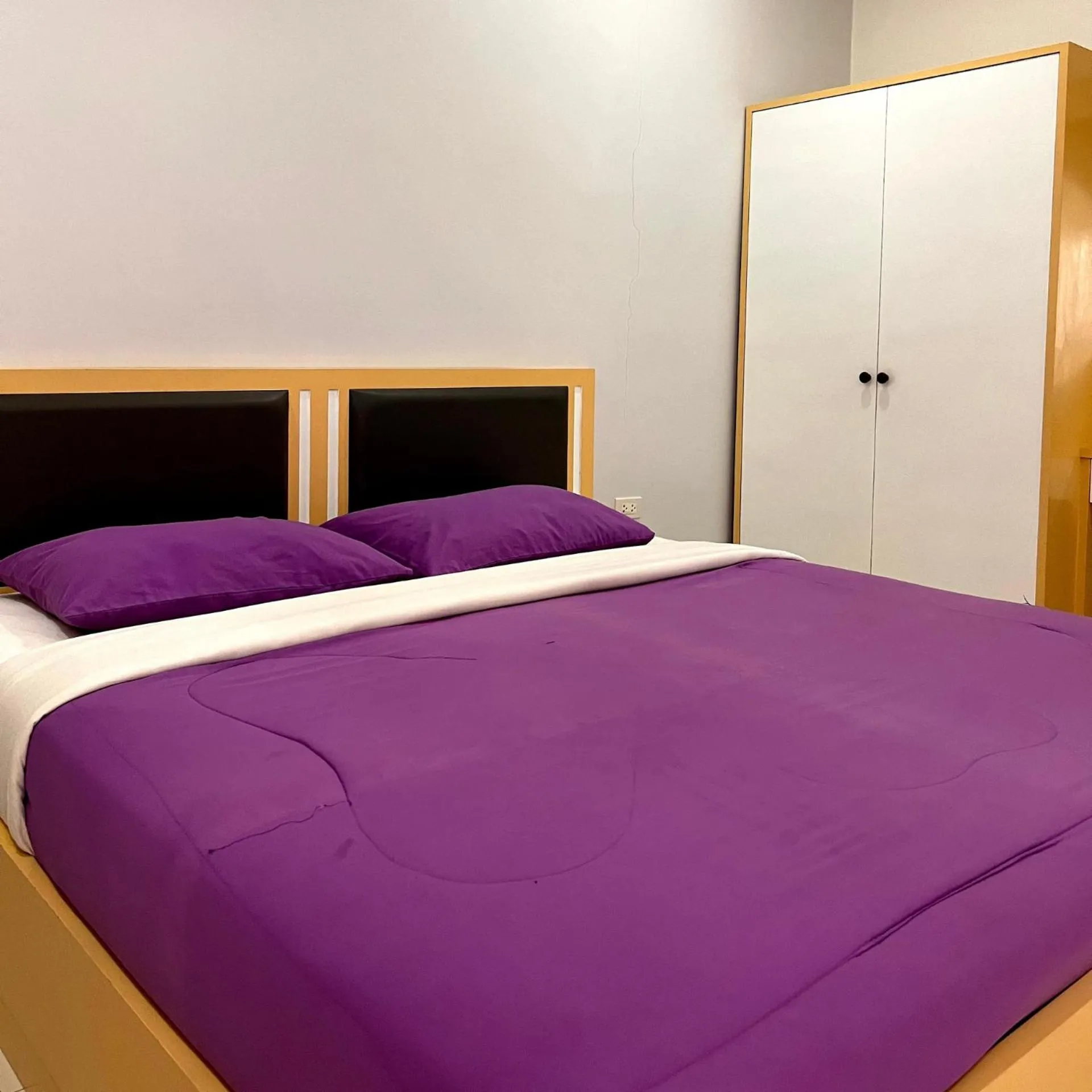 Bed in บ้านพักสิริ มุกดาหาร (Baan Siri Mukdahan)