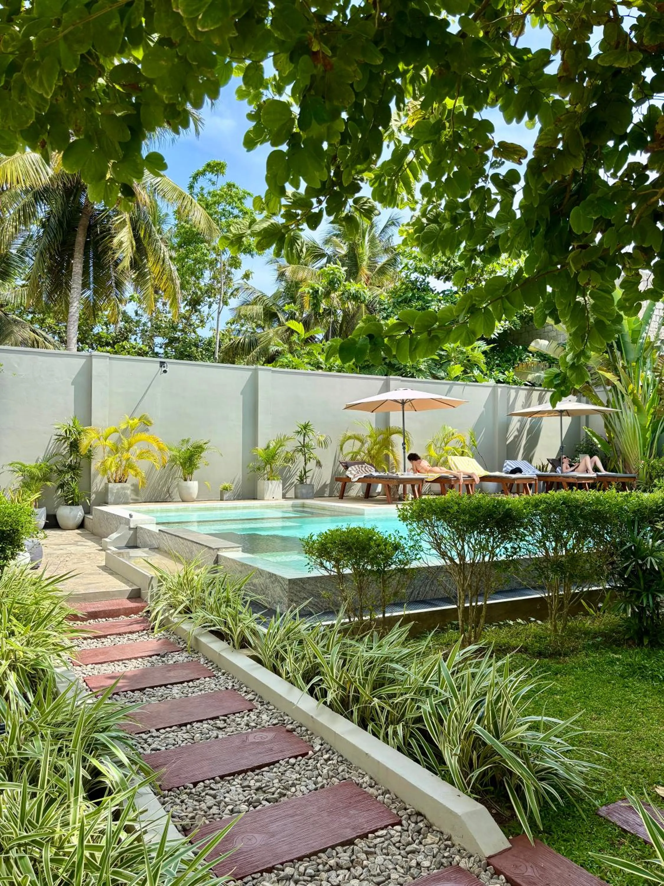 Swimming pool in Lum Residence