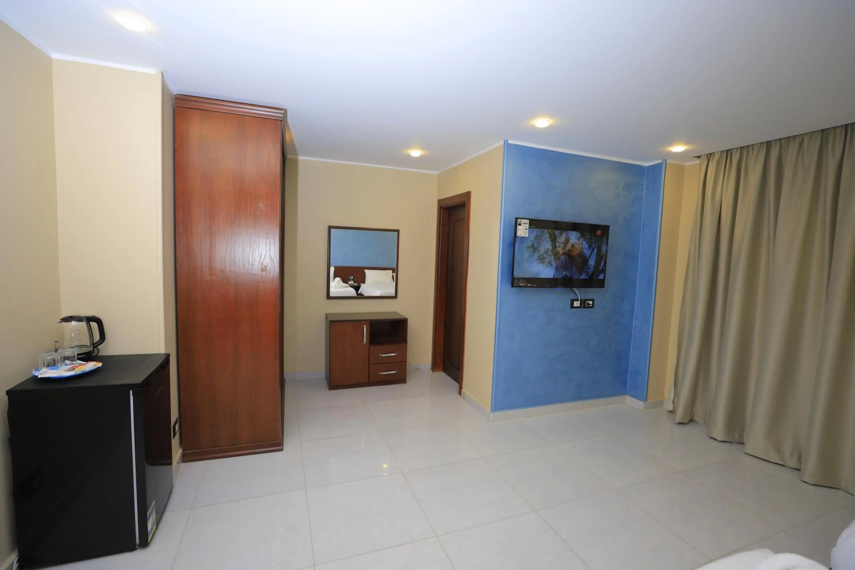 Bed in Grand Museum Pyramids View Hotel