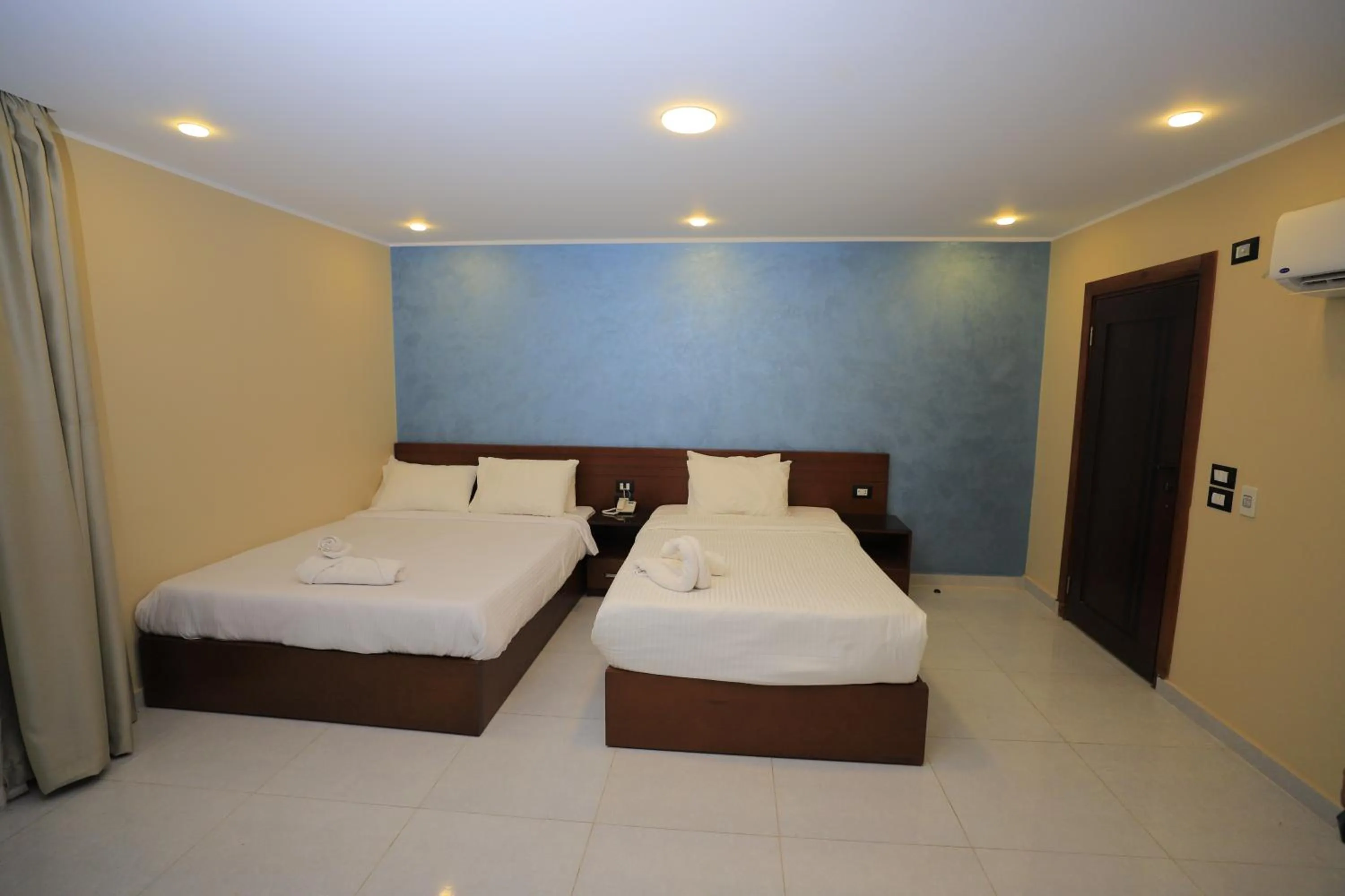 Bed in Grand Museum Pyramids View Hotel