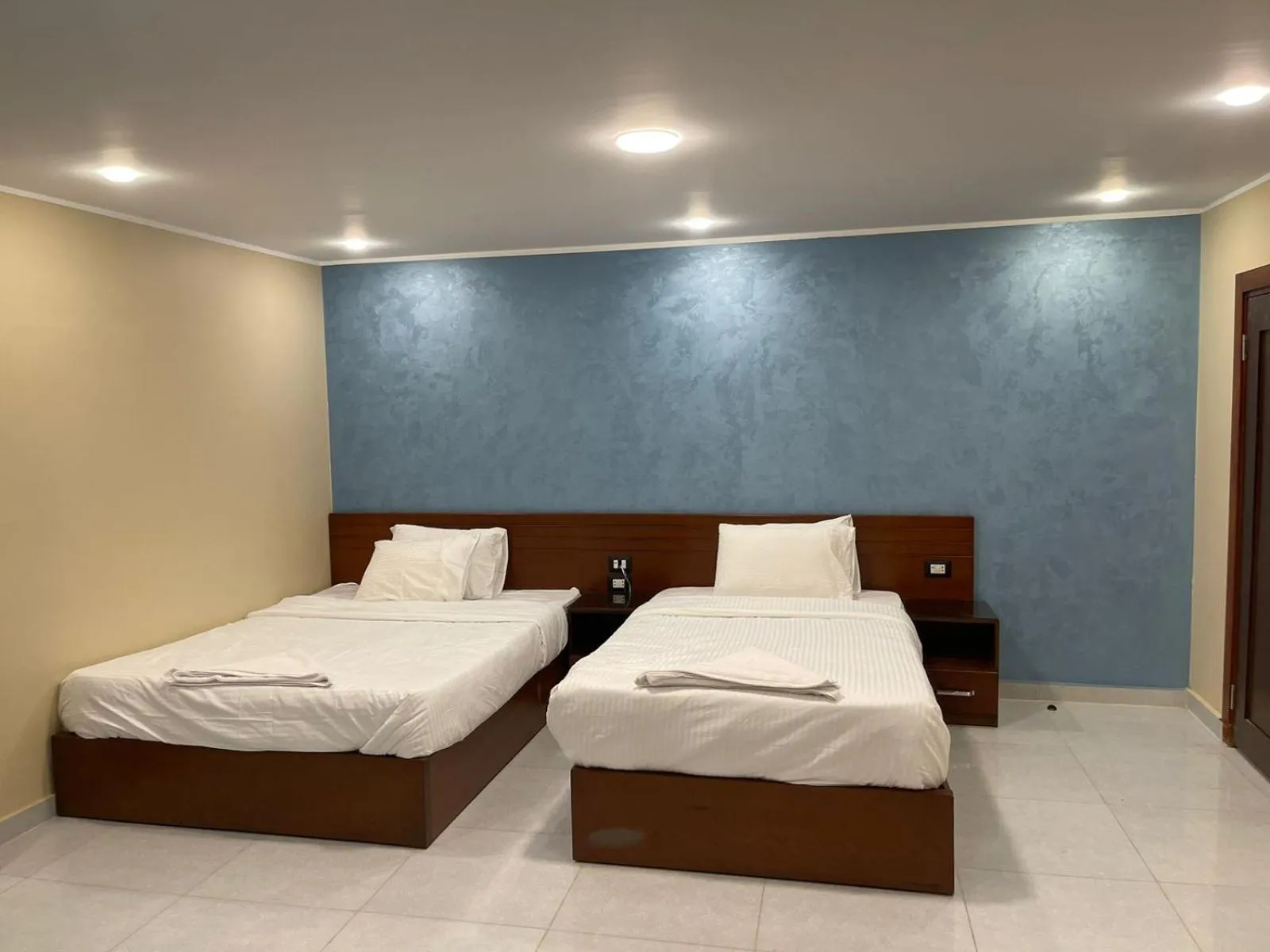 Bed in Grand Museum Pyramids View Hotel