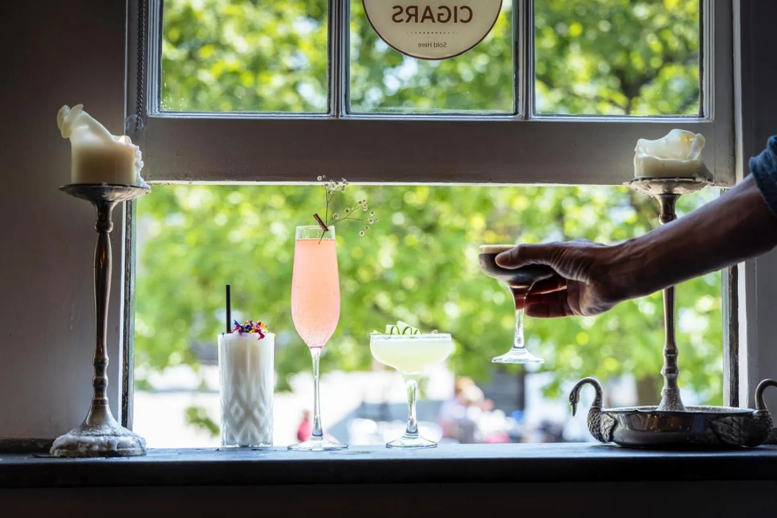 Food and drinks in The Swan Inn