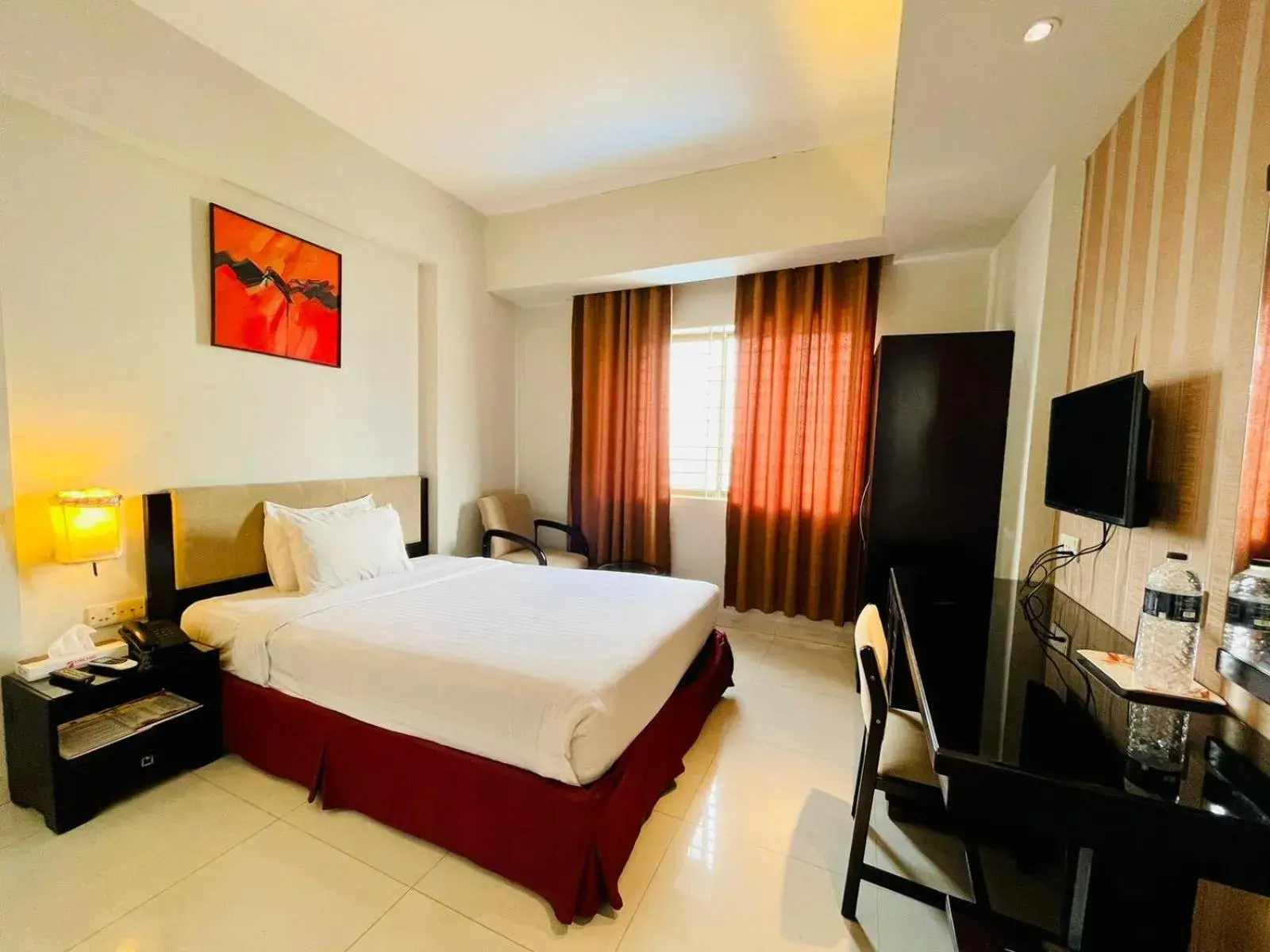 Bed in Orchid Business Hotel Bed in Orchid Business Hotel