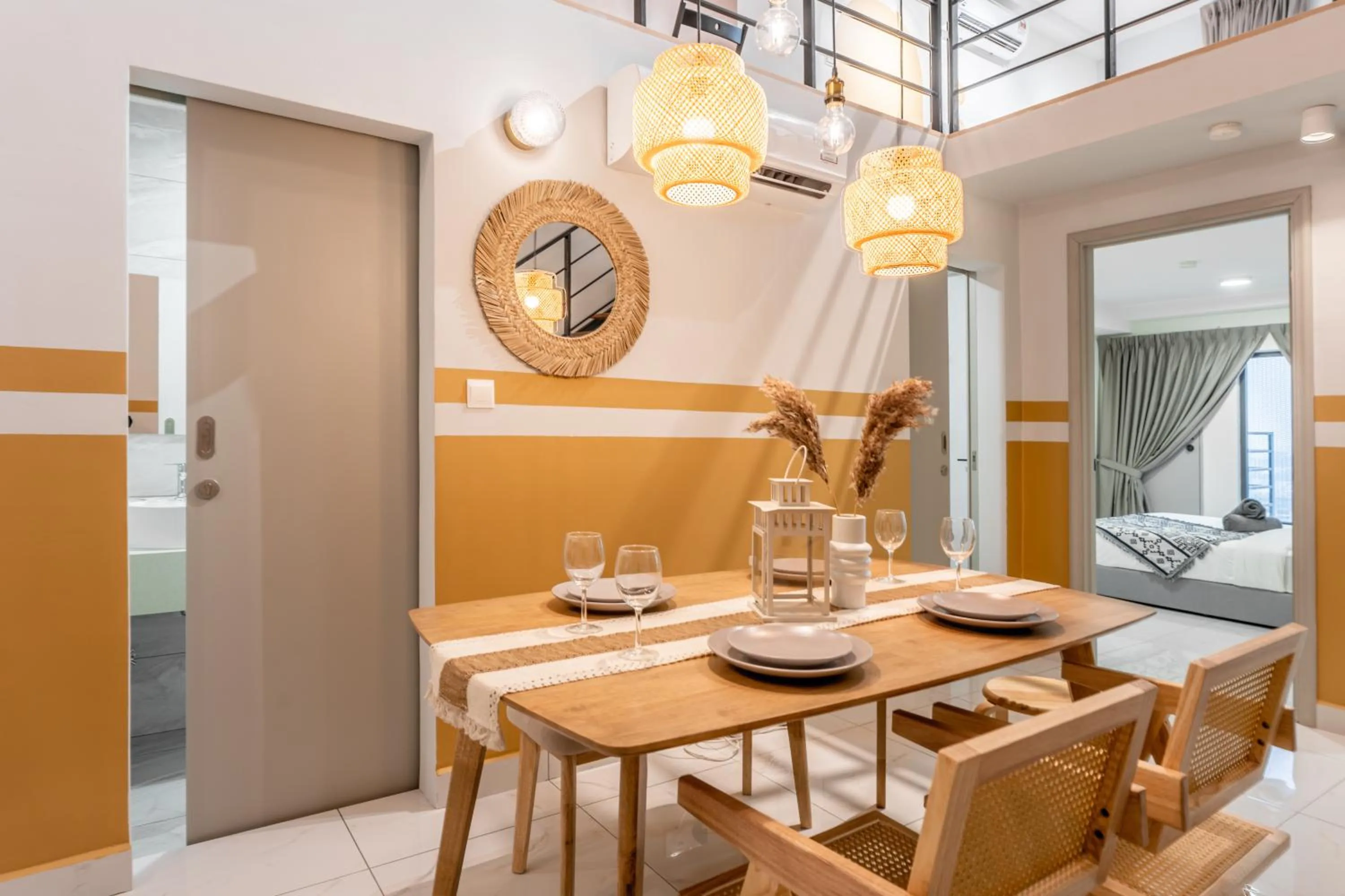 Dining area in Arte Cheras By Awesomestay