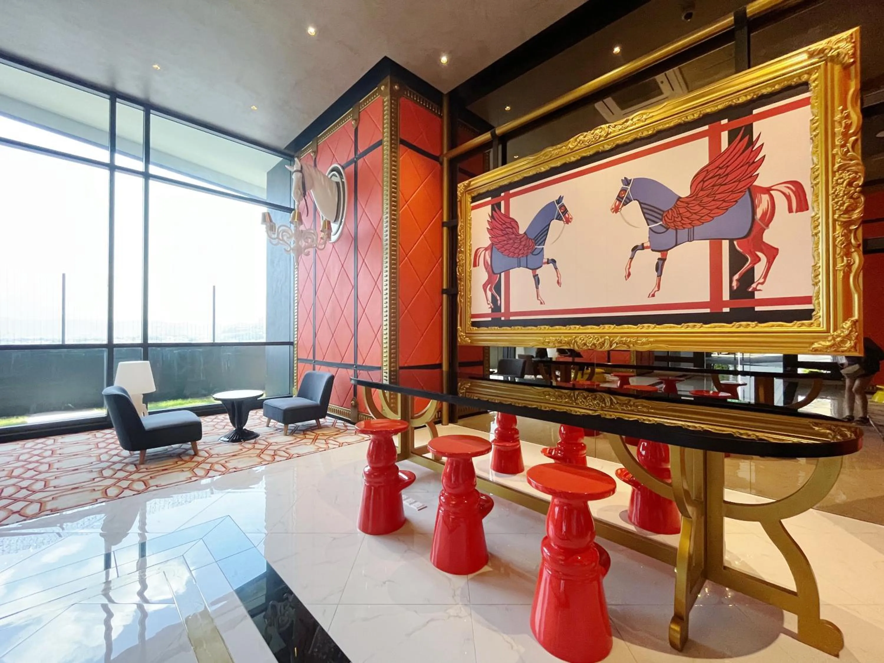 Seating area in Arte Cheras By Awesomestay