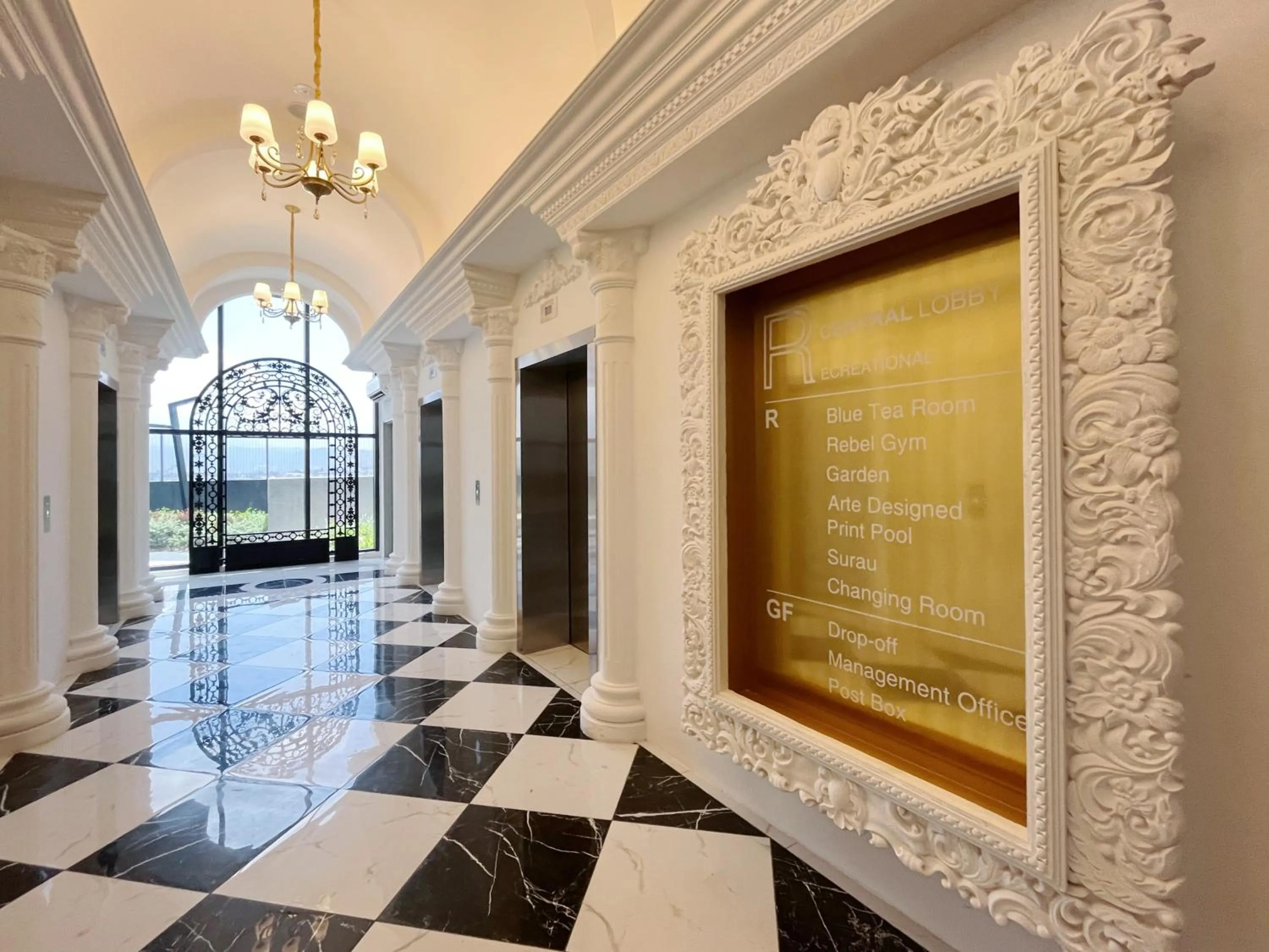 Lobby or reception in Arte Cheras By Awesomestay