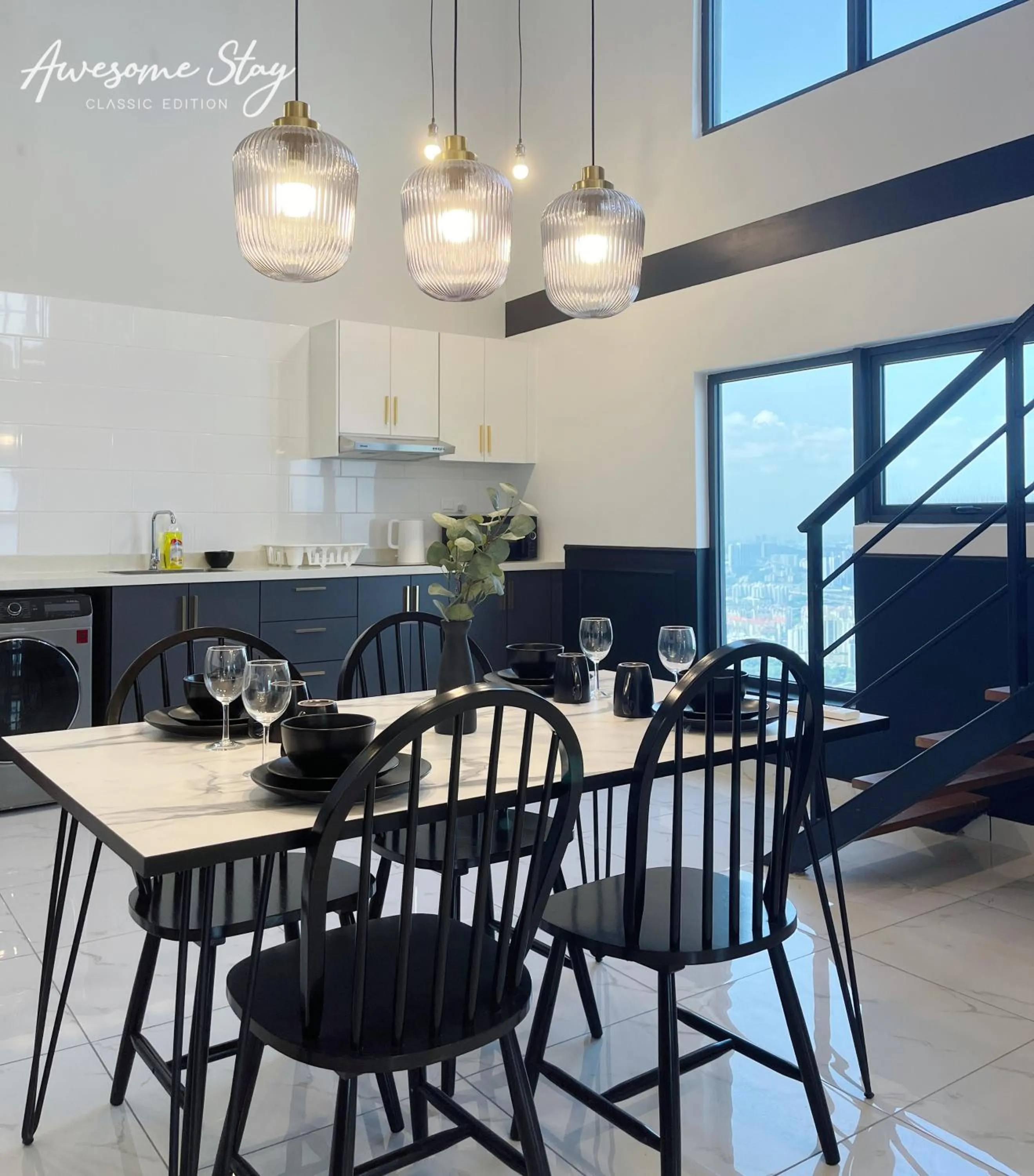 Kitchen or kitchenette in Arte Cheras By Awesomestay