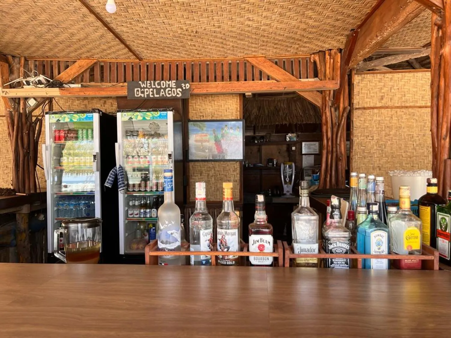 Lounge or bar in Q'Pelagos Sunset Bungalow