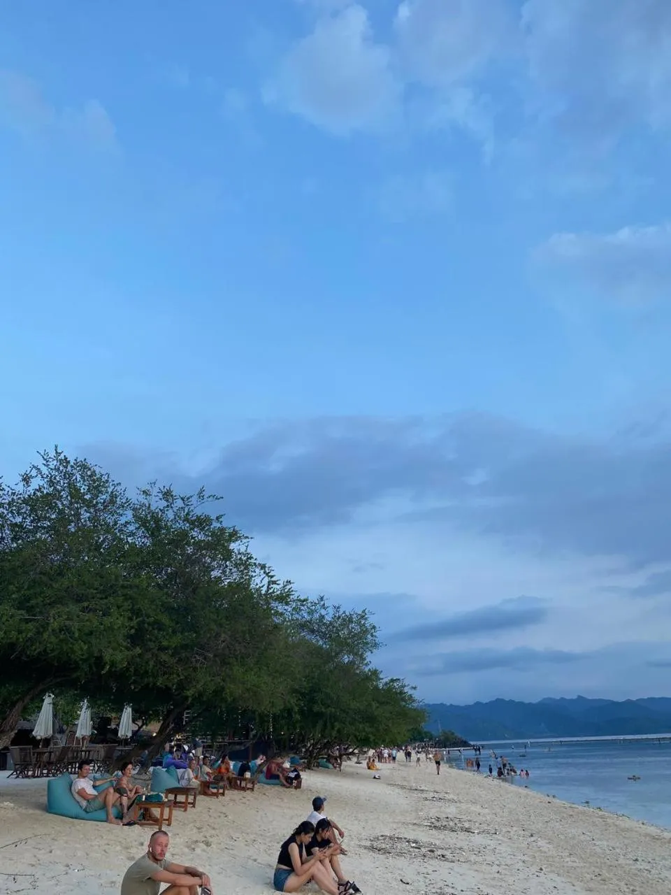 Beach in Q'Pelagos Sunset Bungalow