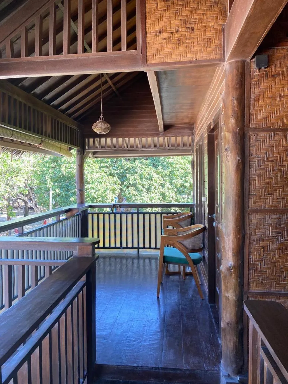 Balcony/Terrace in Q'Pelagos Sunset Bungalow