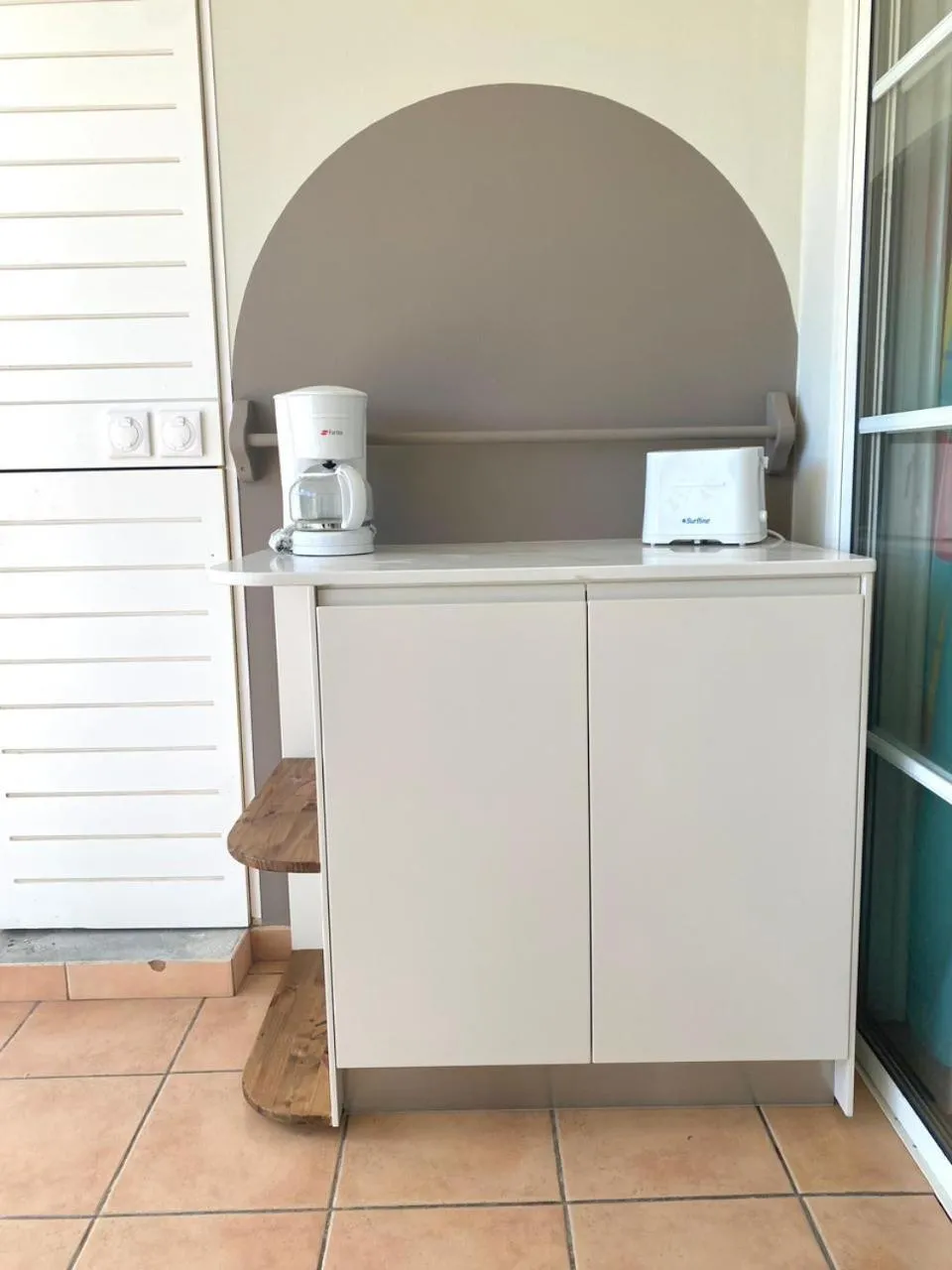 Kitchen or kitchenette in Studio de rêve dans un village de vacances - Entièrement rénové 2025 - Clim rénovée 2025